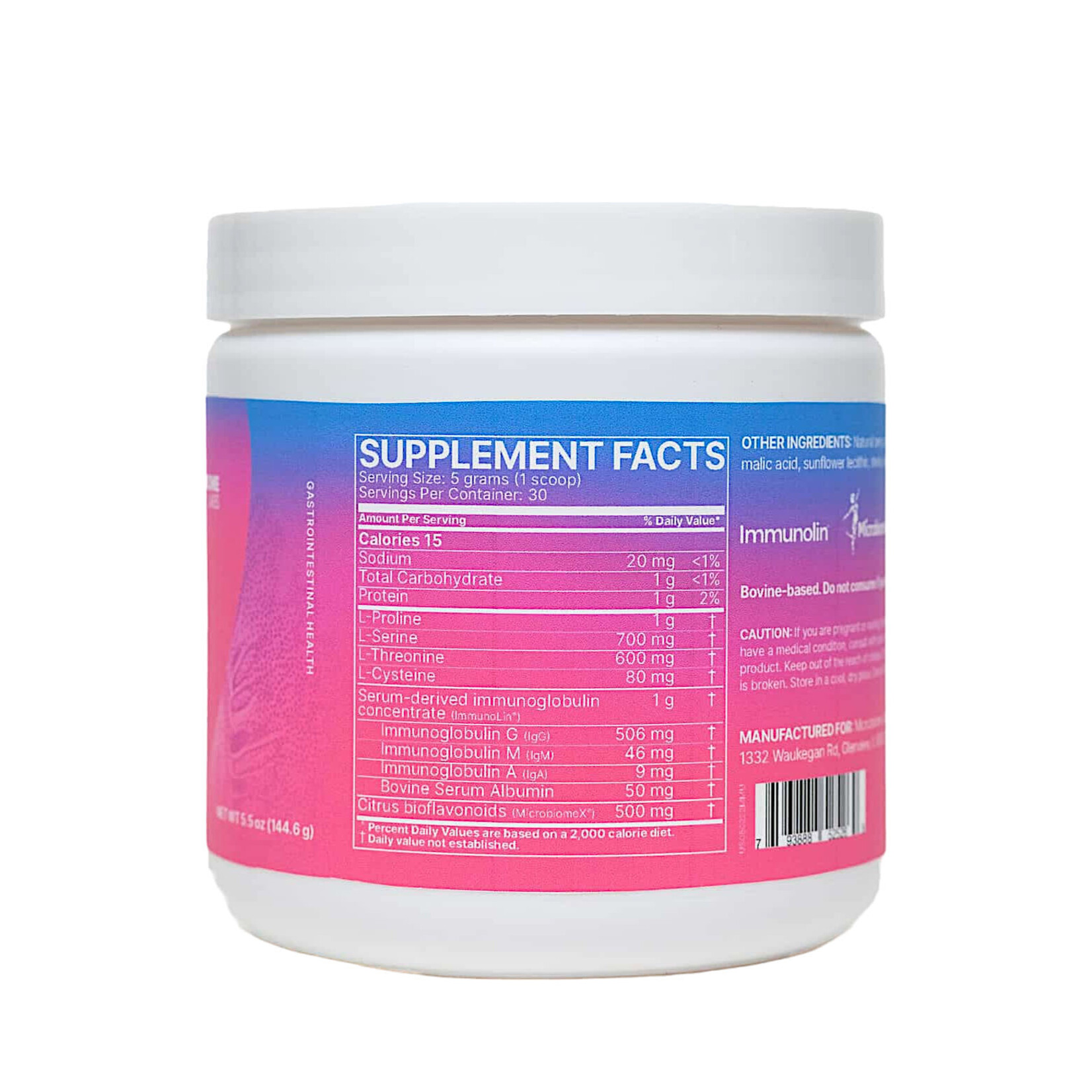 Microbiome Labs MegaMucosa Powder 5.5oz Microbiome Labs