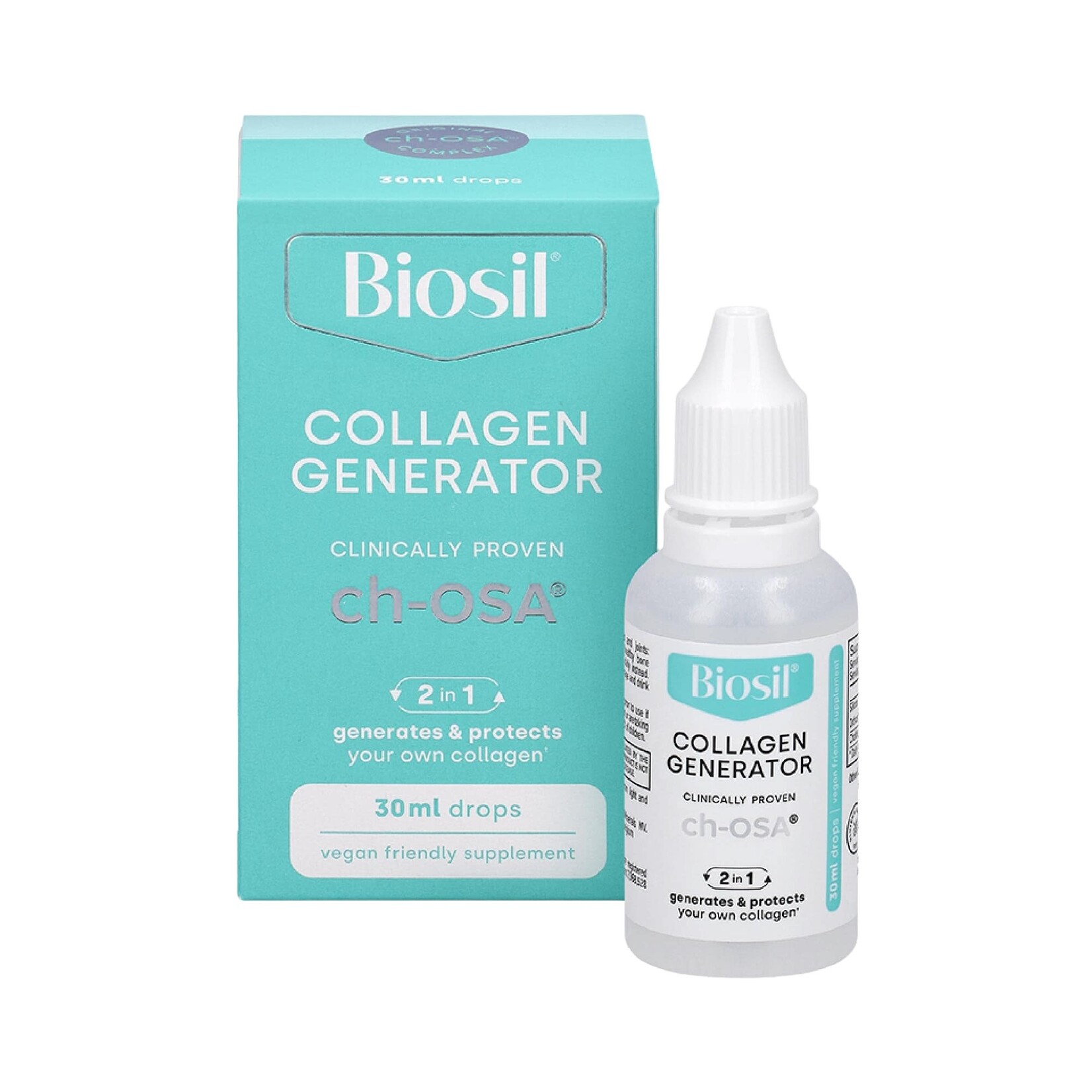 Natural Factors Collagen Generator ch-OSA 30ml NF Liq Biosil