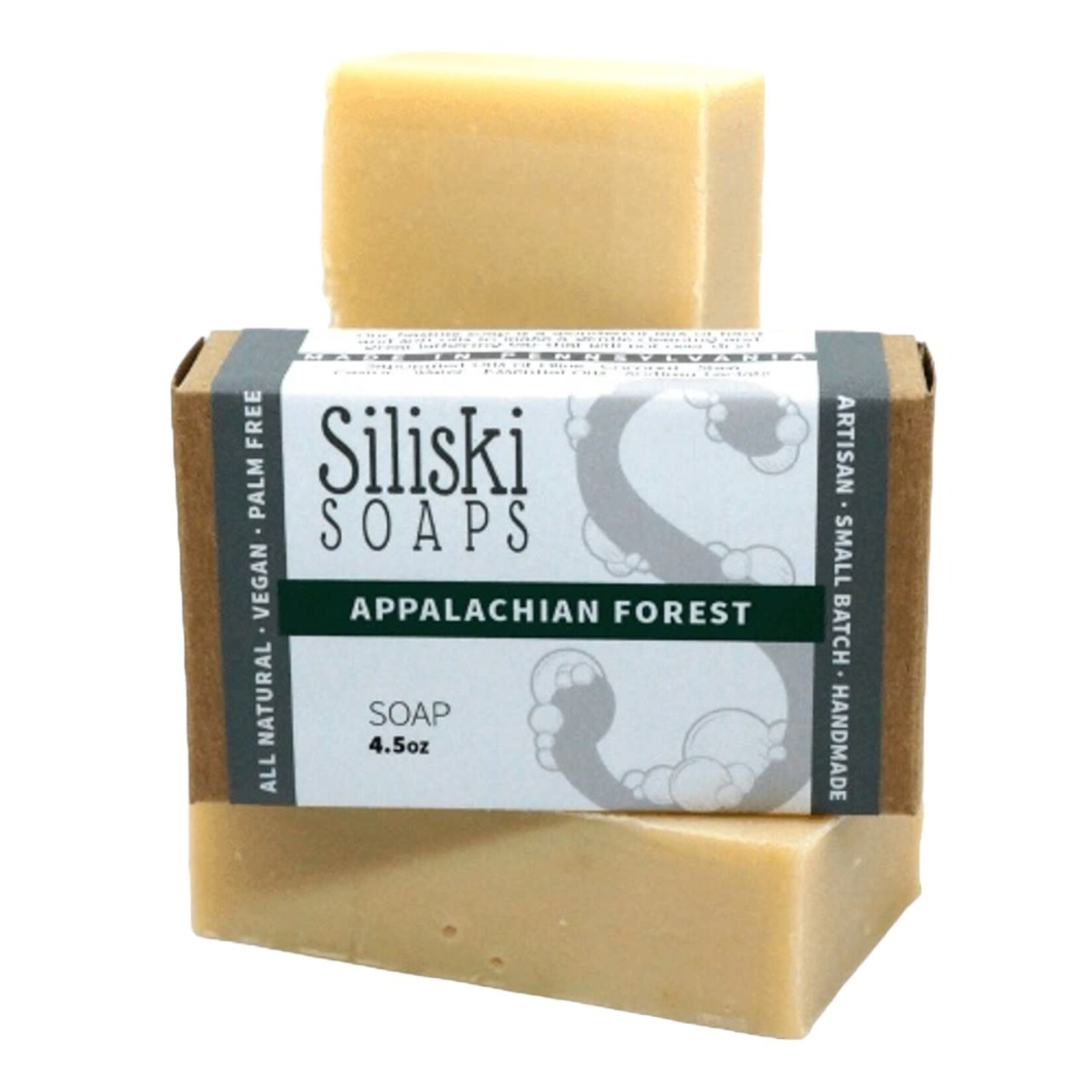 Siliski Soaps Bar Soap Appalachian Forest Siliski Soaps