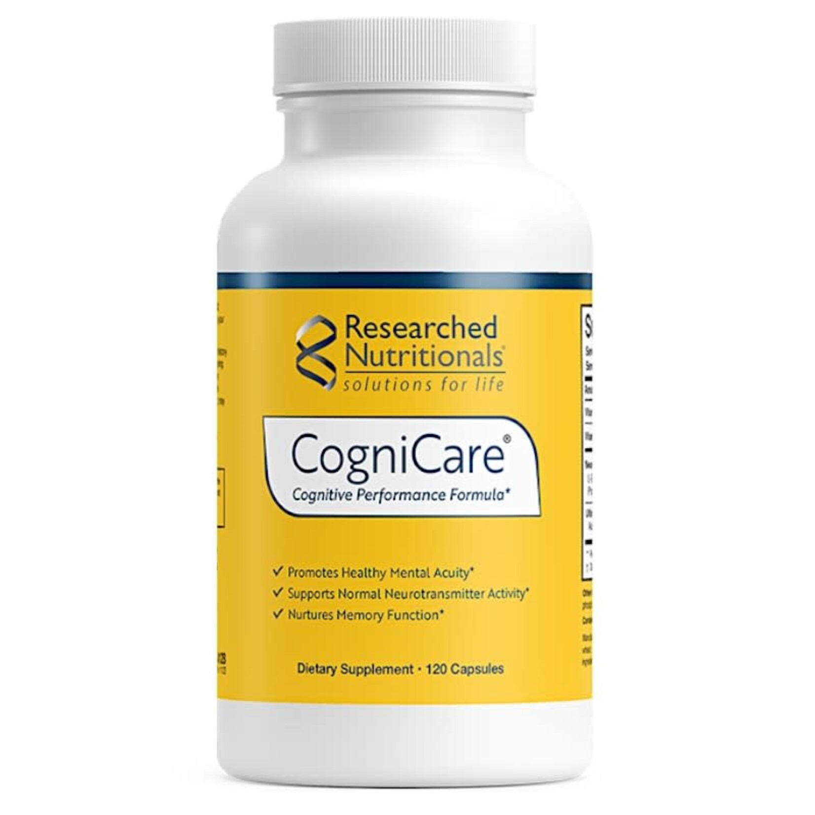 Researched Nutritionals CogniCare 120c Research Nutritionals