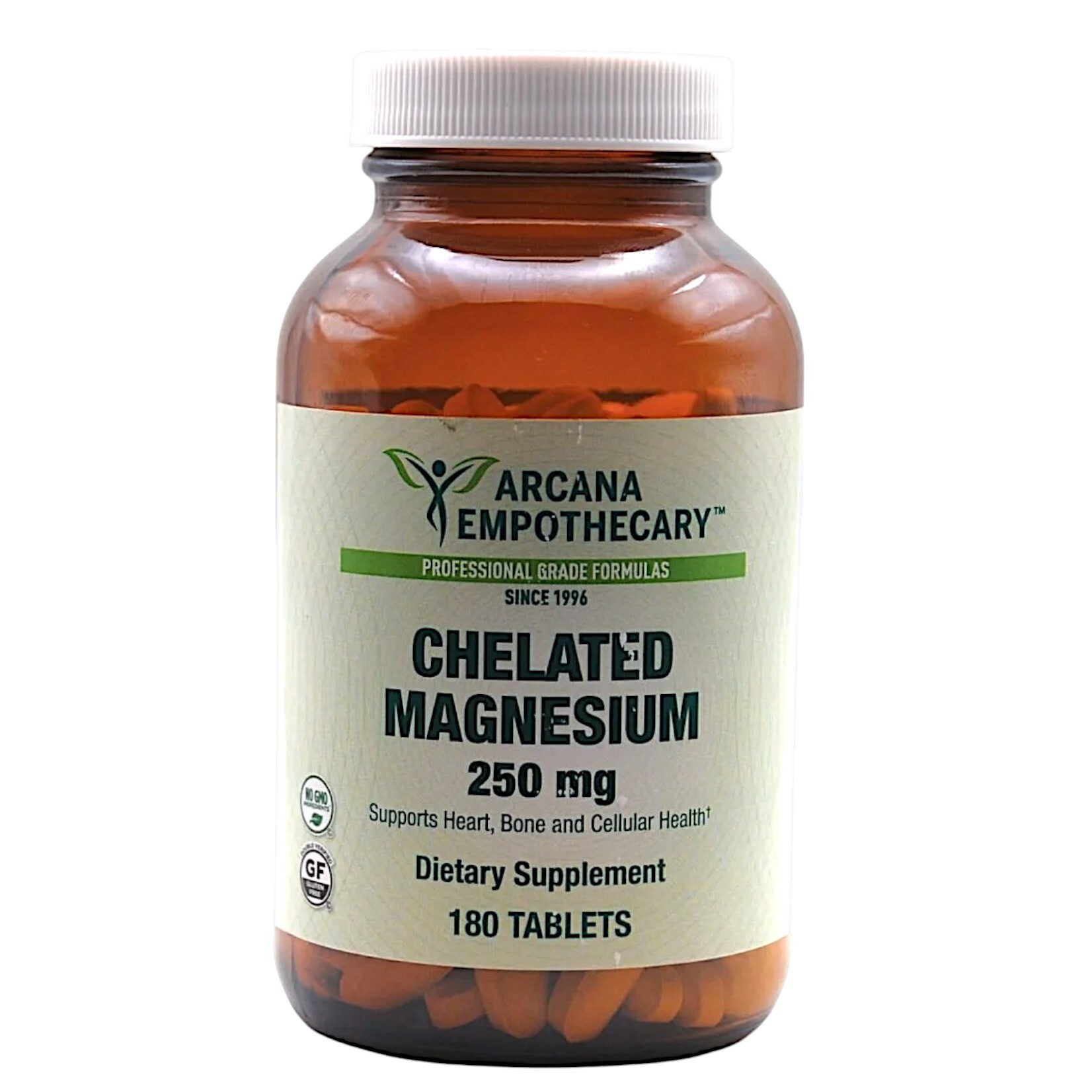 Arcana Chelated Magnesium 250mg 180t Arcana