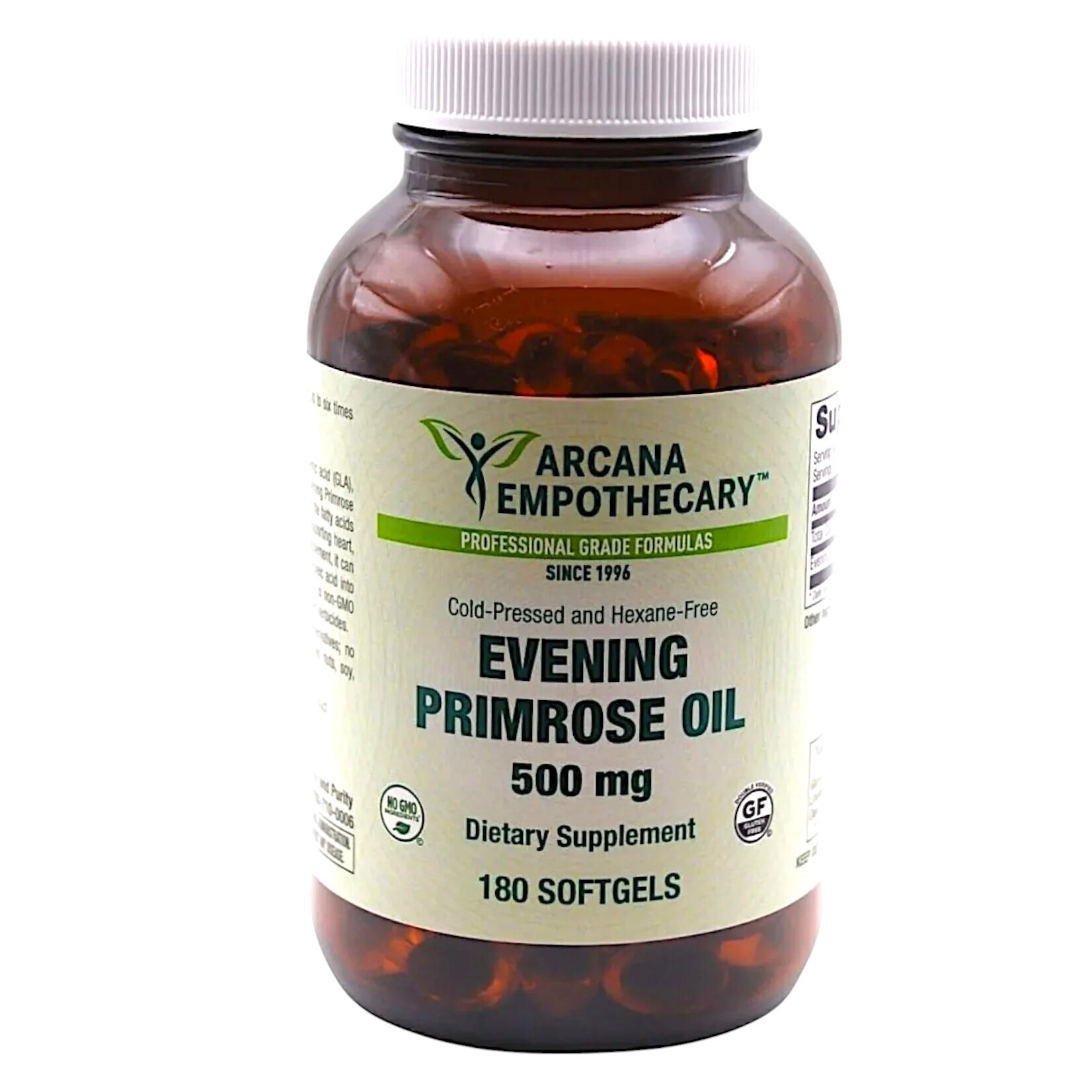 Arcana Evening Primrose Oil 500mg 180sg Arcana