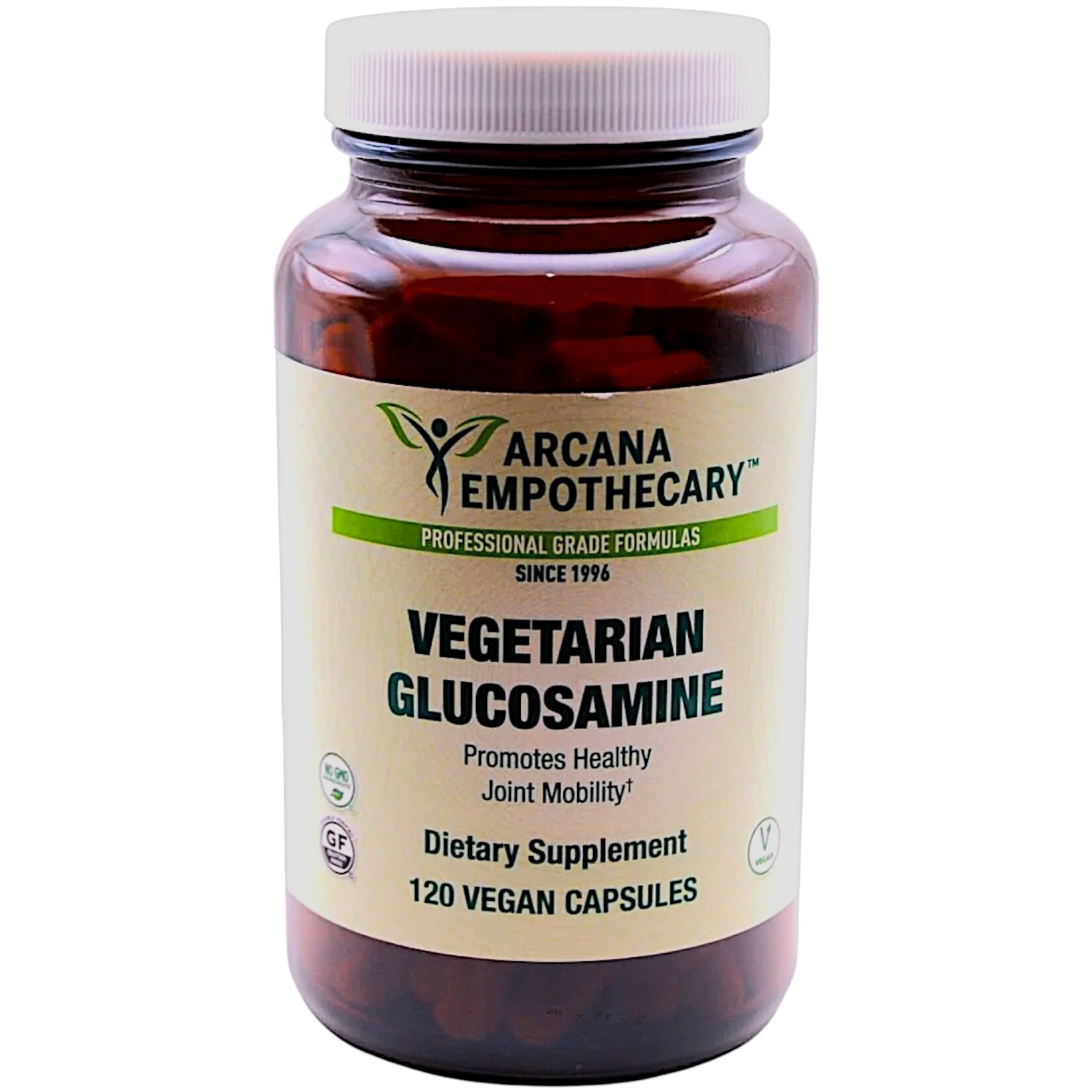 Arcana Vegetarian Glucosamine 750mg 120vc Arcana