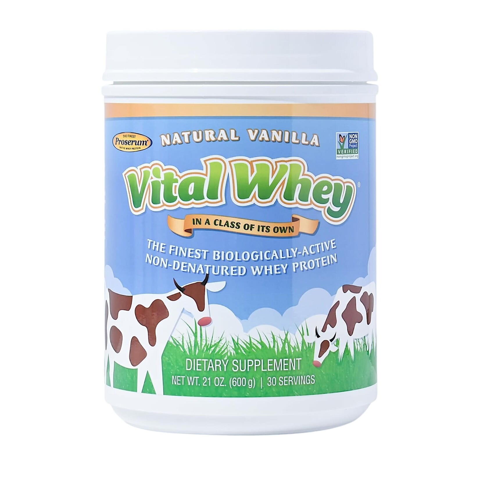 Well Wisdom Vital Whey Natural Vanilla 21 oz 30 servings Well Wisdom