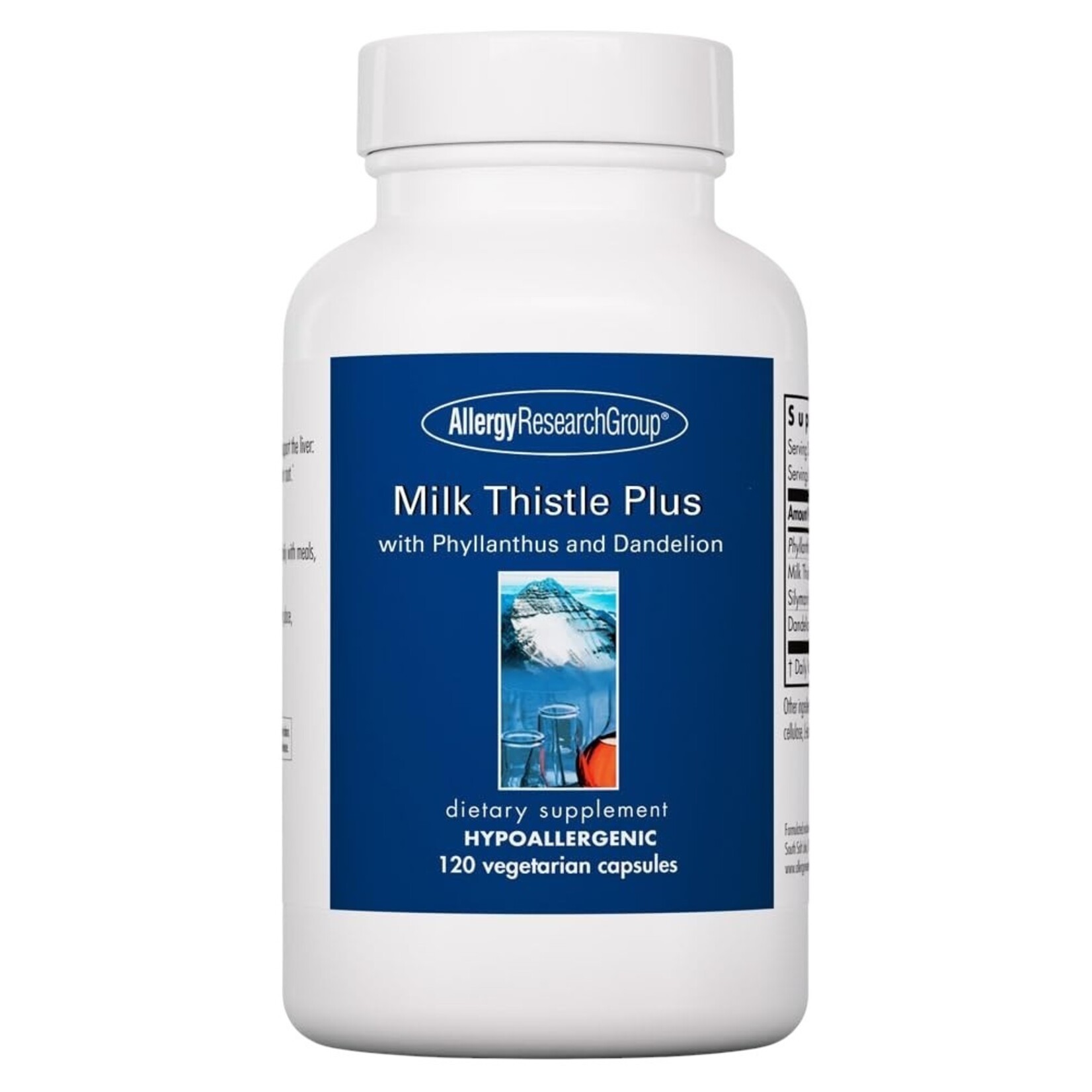 Allergy Research Group Milk Thistle Plus 120 caps Allergy Research Group
