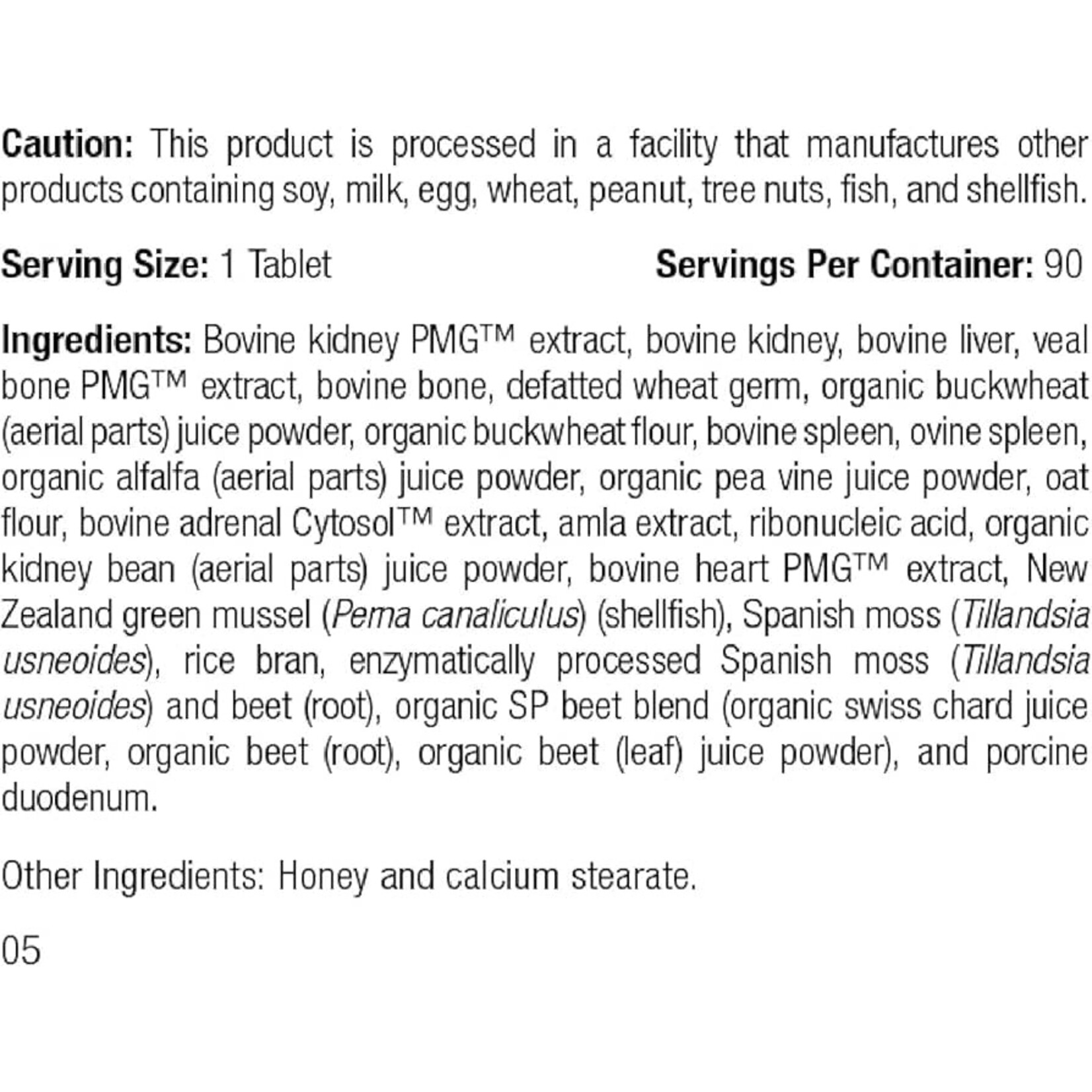 Standard Process Feline Renal Support  Standard Process