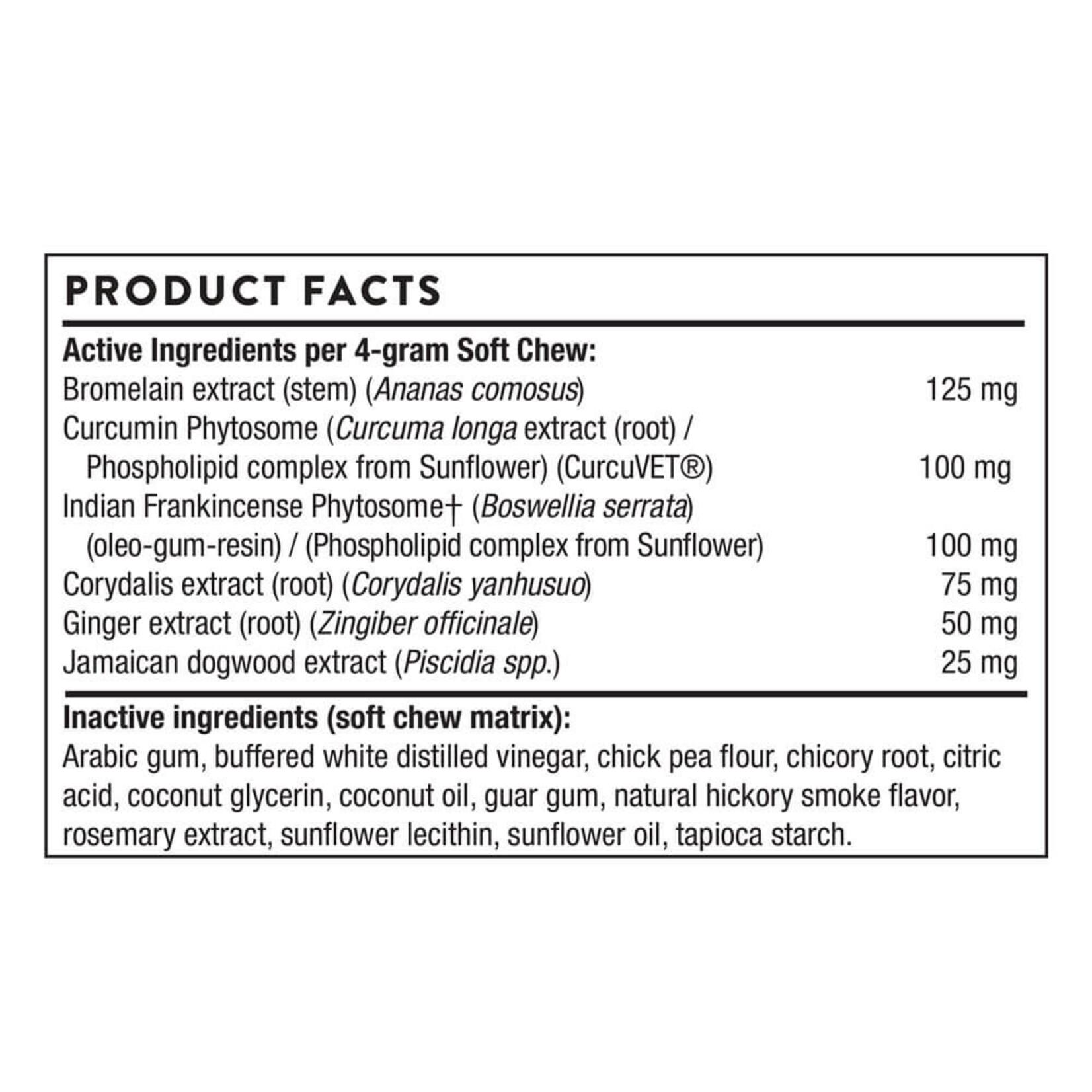 Thorne Research PhytoprofenVET 60 chews Thorne Vet