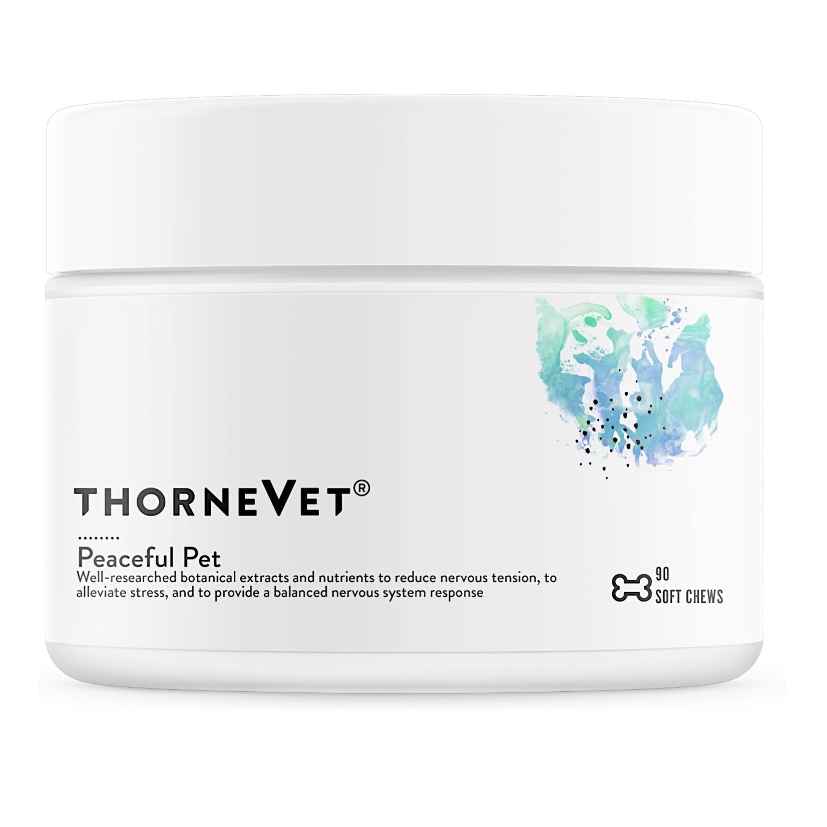 Thorne Research Peaceful Pet 90 soft chews Thorne Vet
