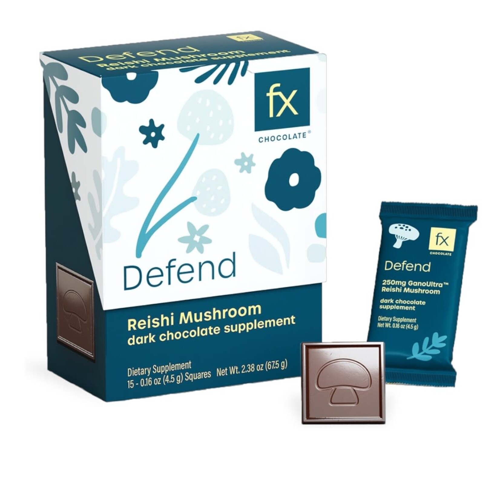 Designs for Health FX Defend Chocolate Box 15ct  Designs for Health