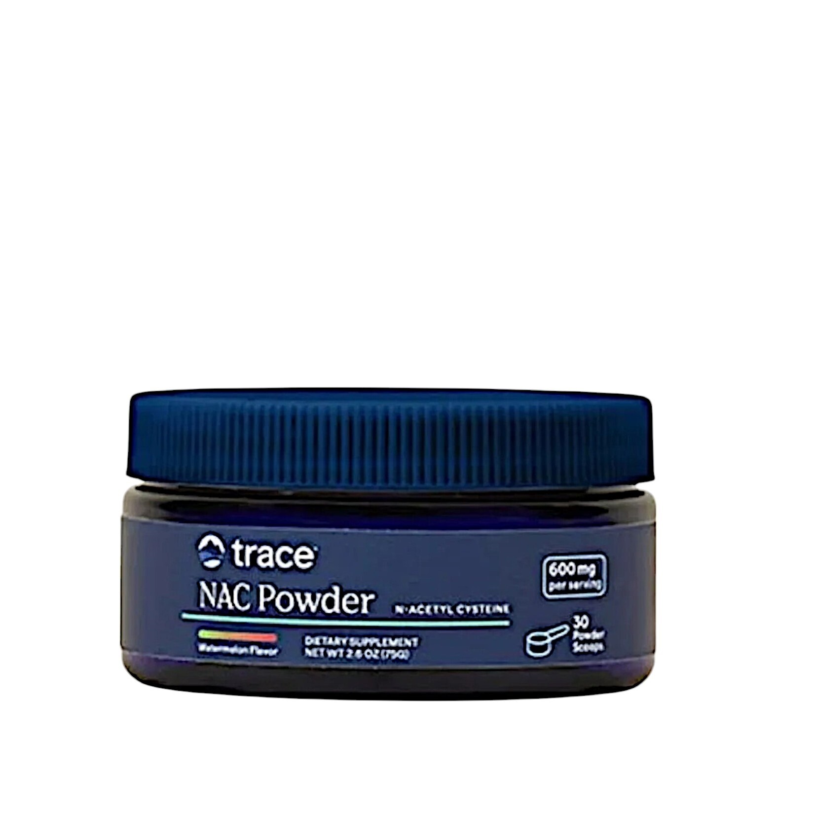 Trace Mineral Research NAC Powder N-Acetyl L- Cysteine Watermelon Flavor 600 mg Trace Minerals