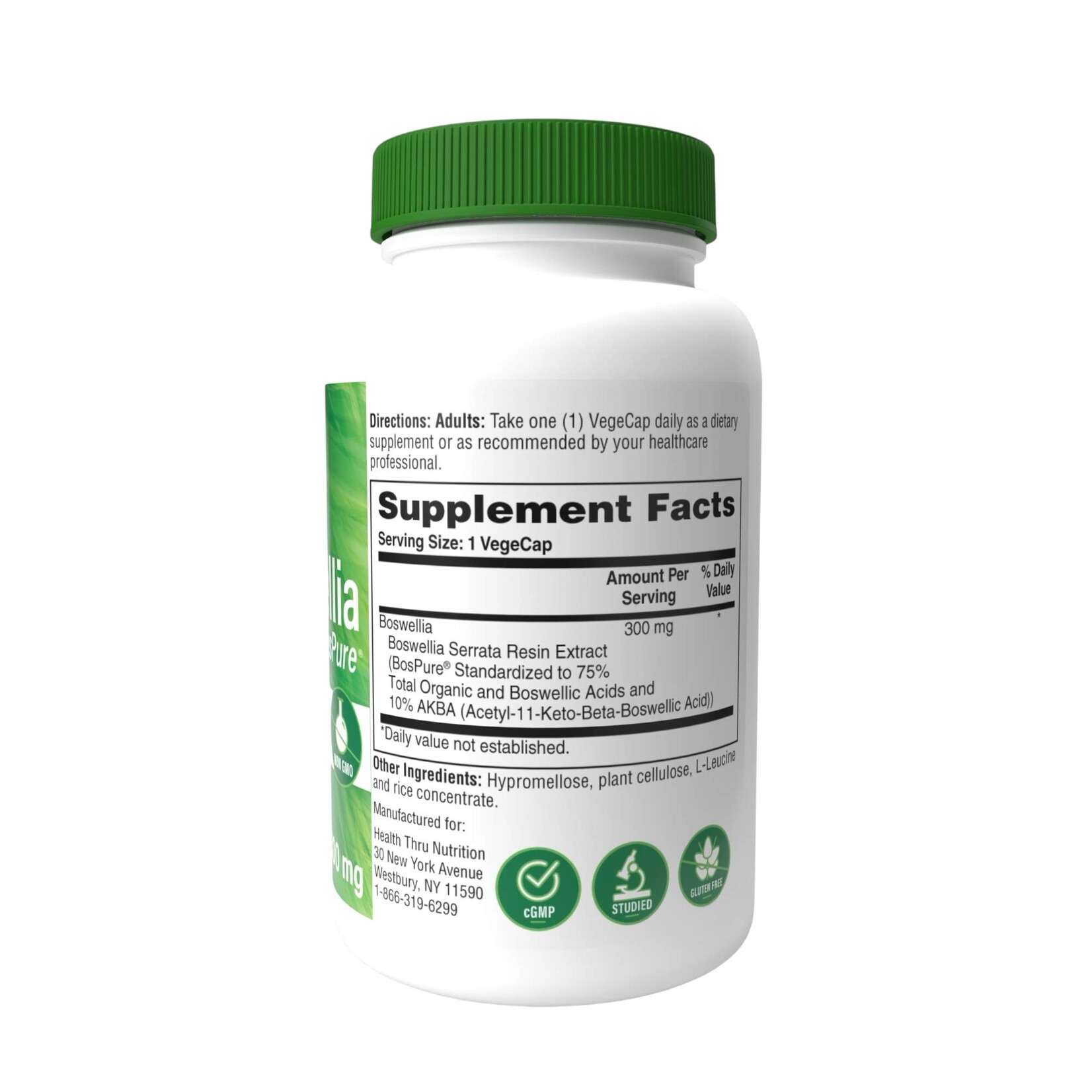 Health Thru Nutrition Boswellia BosPure 300mg 60c Health Thru Nutrition