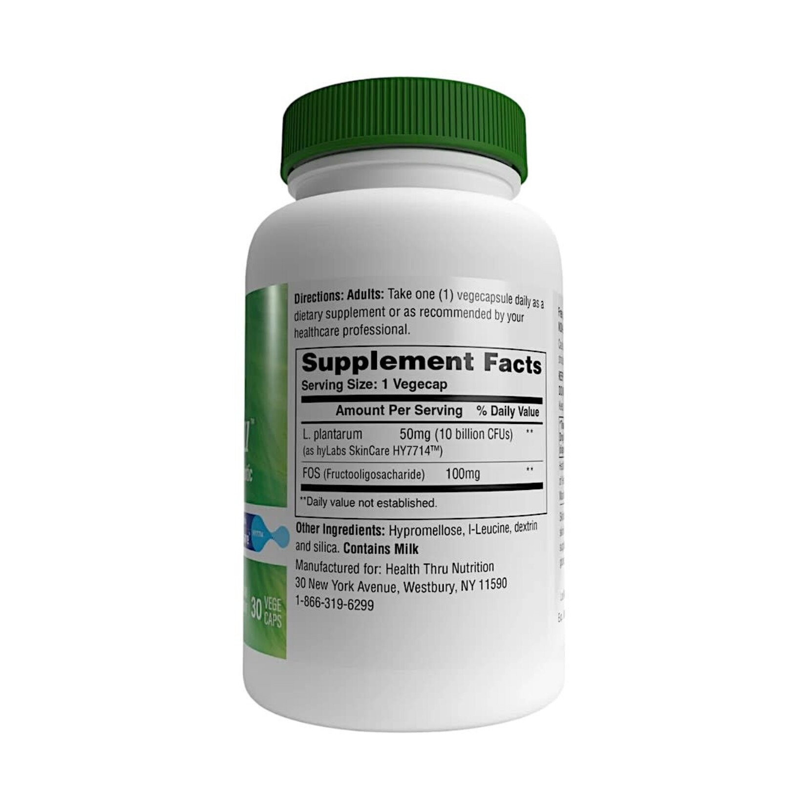 Health Thru Nutrition Skineu SKin Probiotic + Prebiotic 30c Health Thru Nutrition