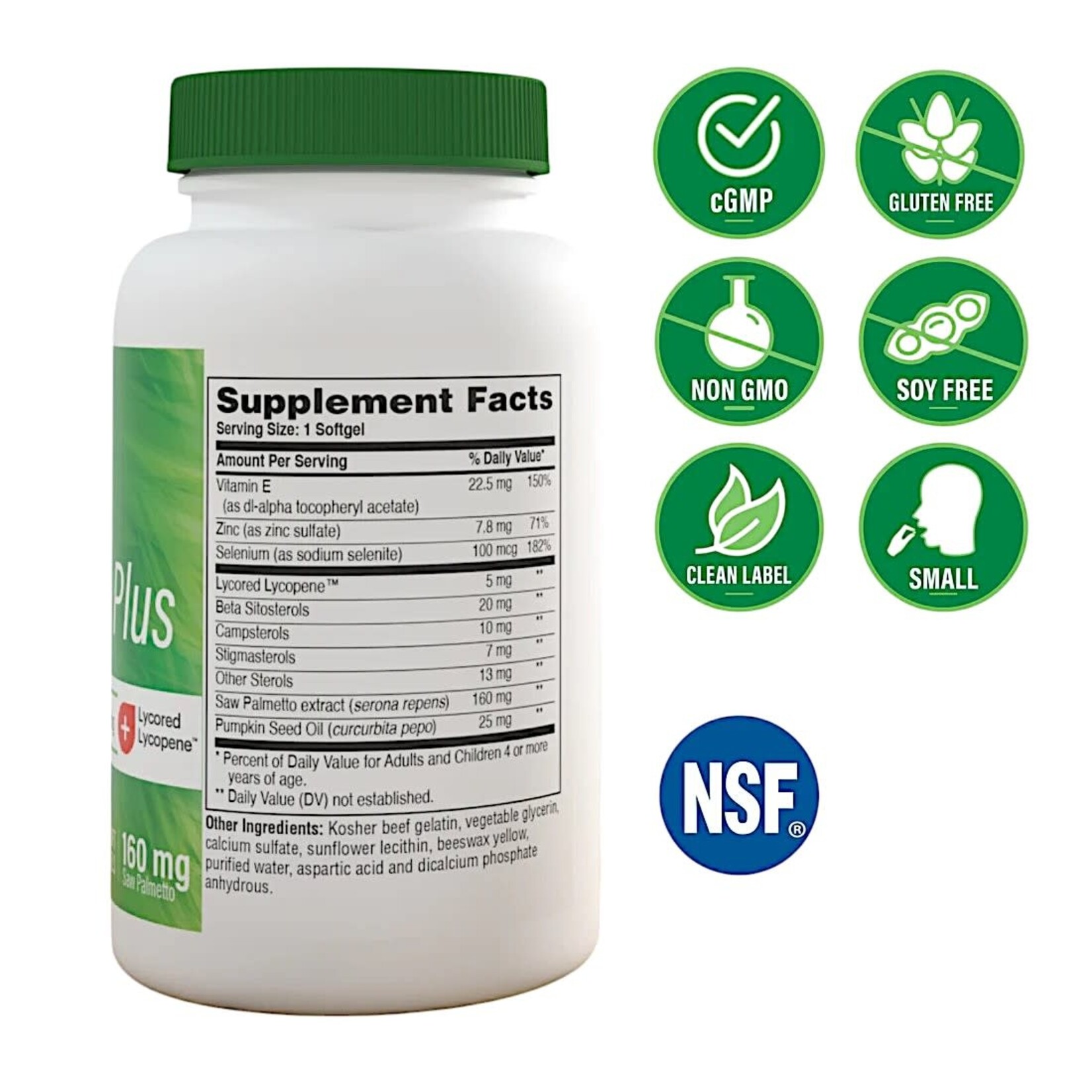 Health Thru Nutrition Prostate Plus 60sg Health Thru Nutrition
