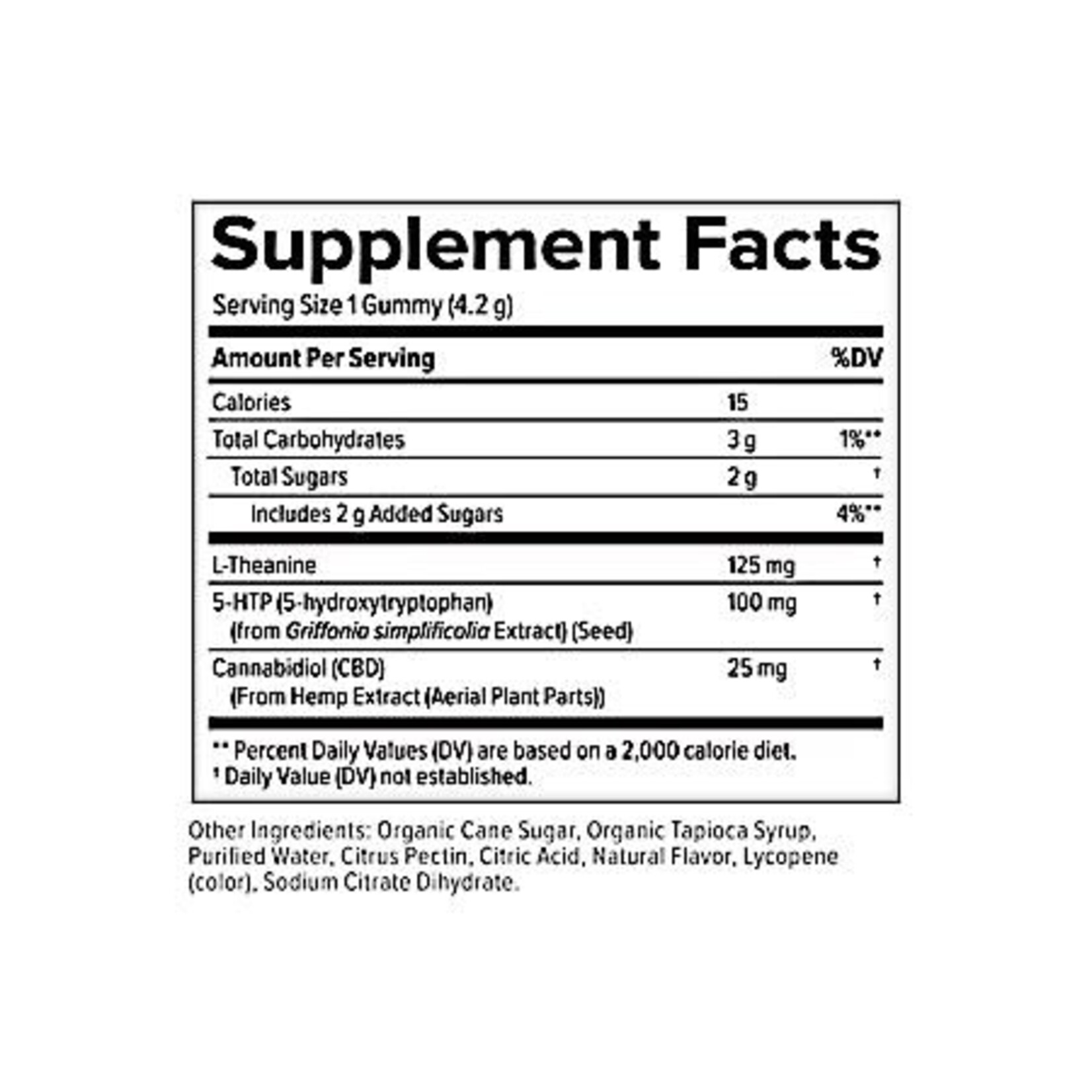 CV Sciences Extra Support Calm+ CBD Gummies 30ct