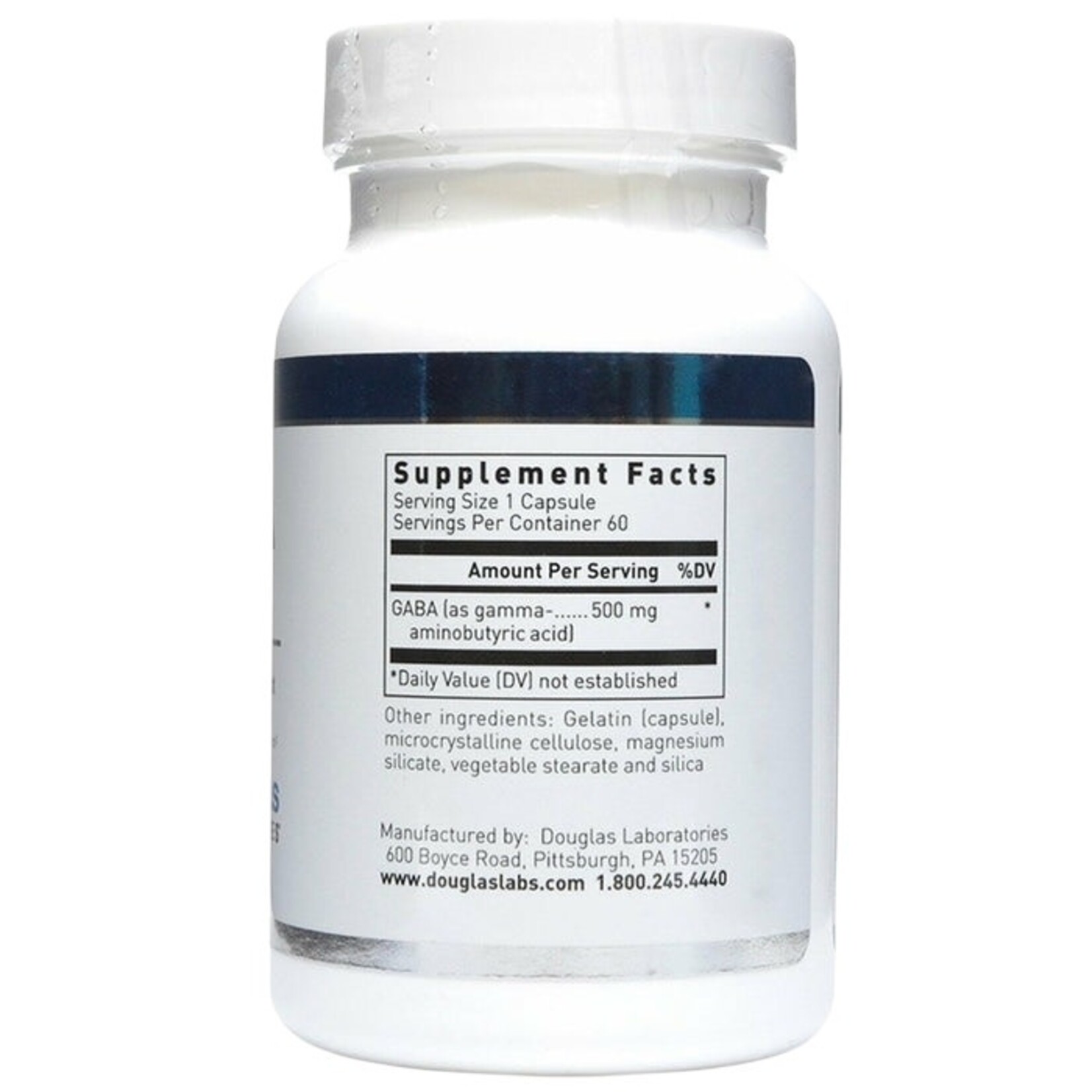 Douglas Laboratories GABA 500mg 60c Douglas Laboratories