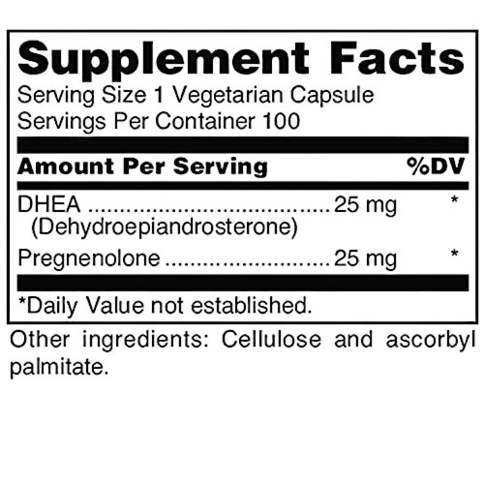 Douglas Laboratories DHEA Plus 25mg 100c Douglas Laboratories