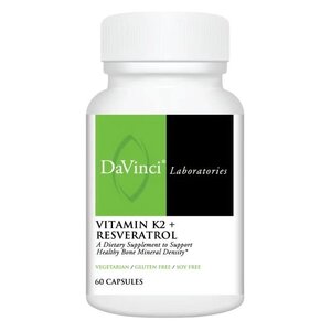 DaVinci Laboratories Vitamin K2+Resveratrol 60c DaVinci Laboratories