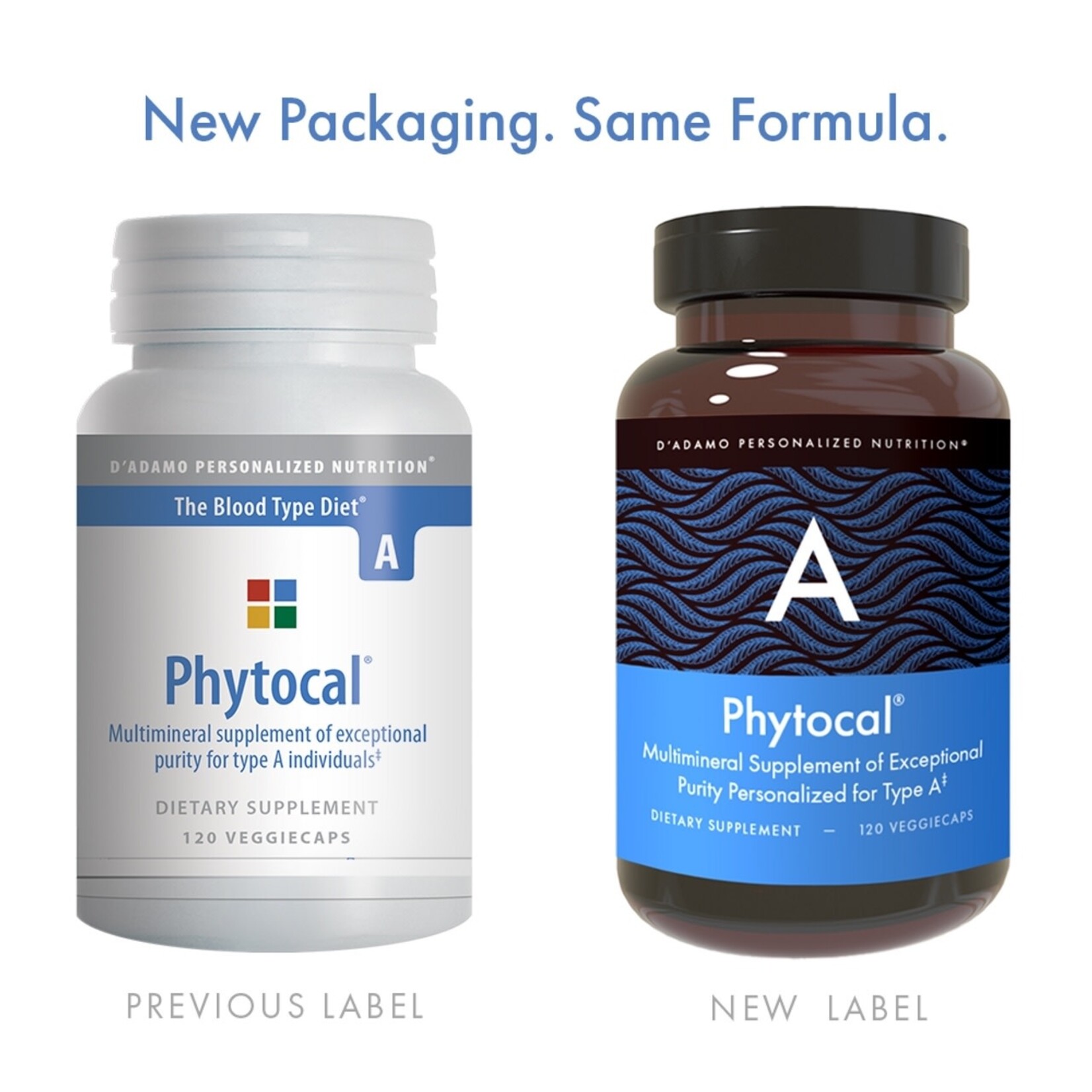 D'Adamo Personalized Nutrition PhytoCal A 120c D'Adamo