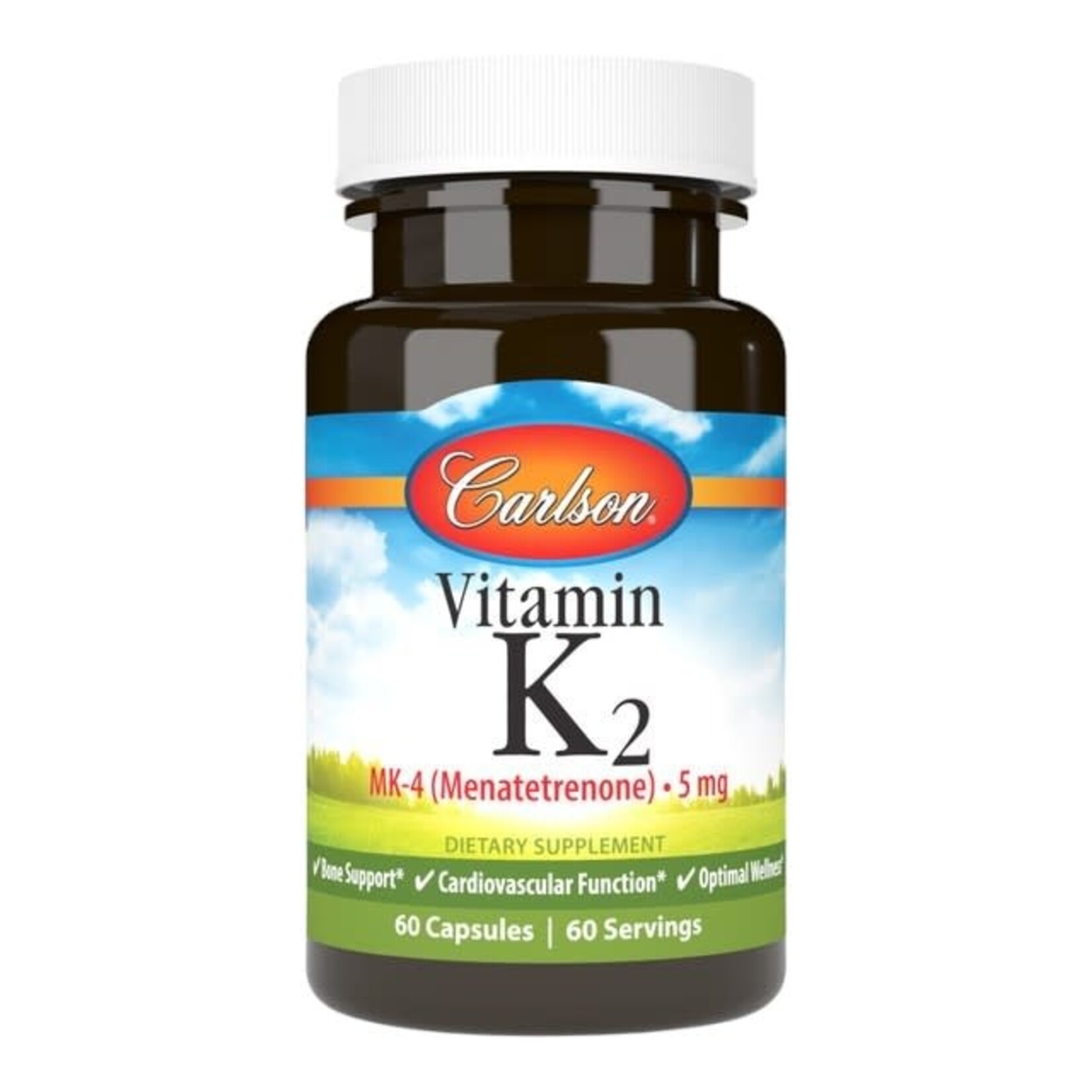 Carlson Labs Vitamin K2 MK4 5mg 60c Carlson Labs