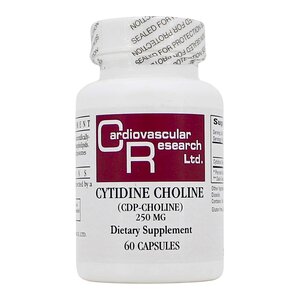 Cardiovascular Research (Ecological Formulas) Cytidine Choline (CDP-Choline) 250mg 60c Cardiovascular Research