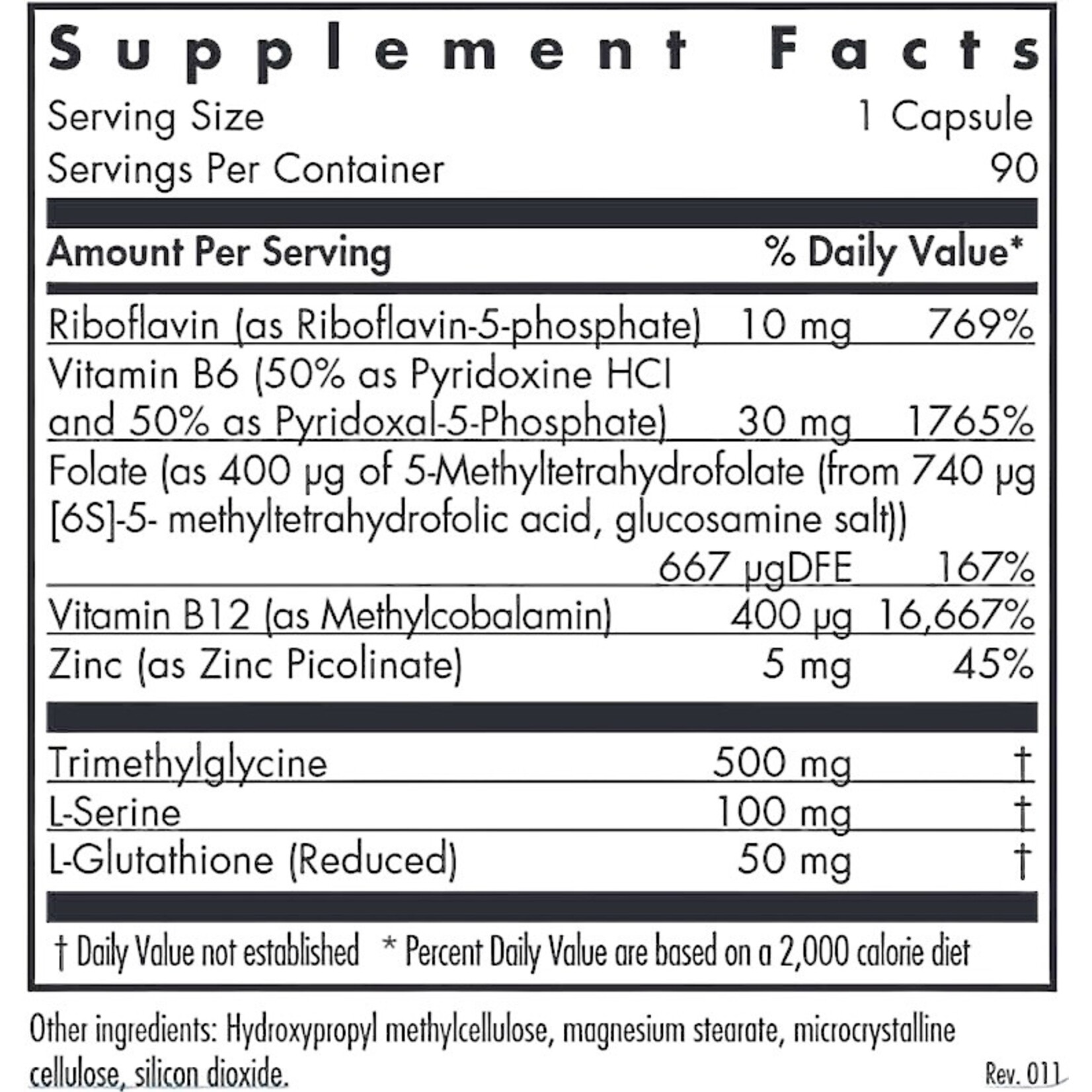 Allergy Research Group Homocysteine Plus 90c Allergy Research Group