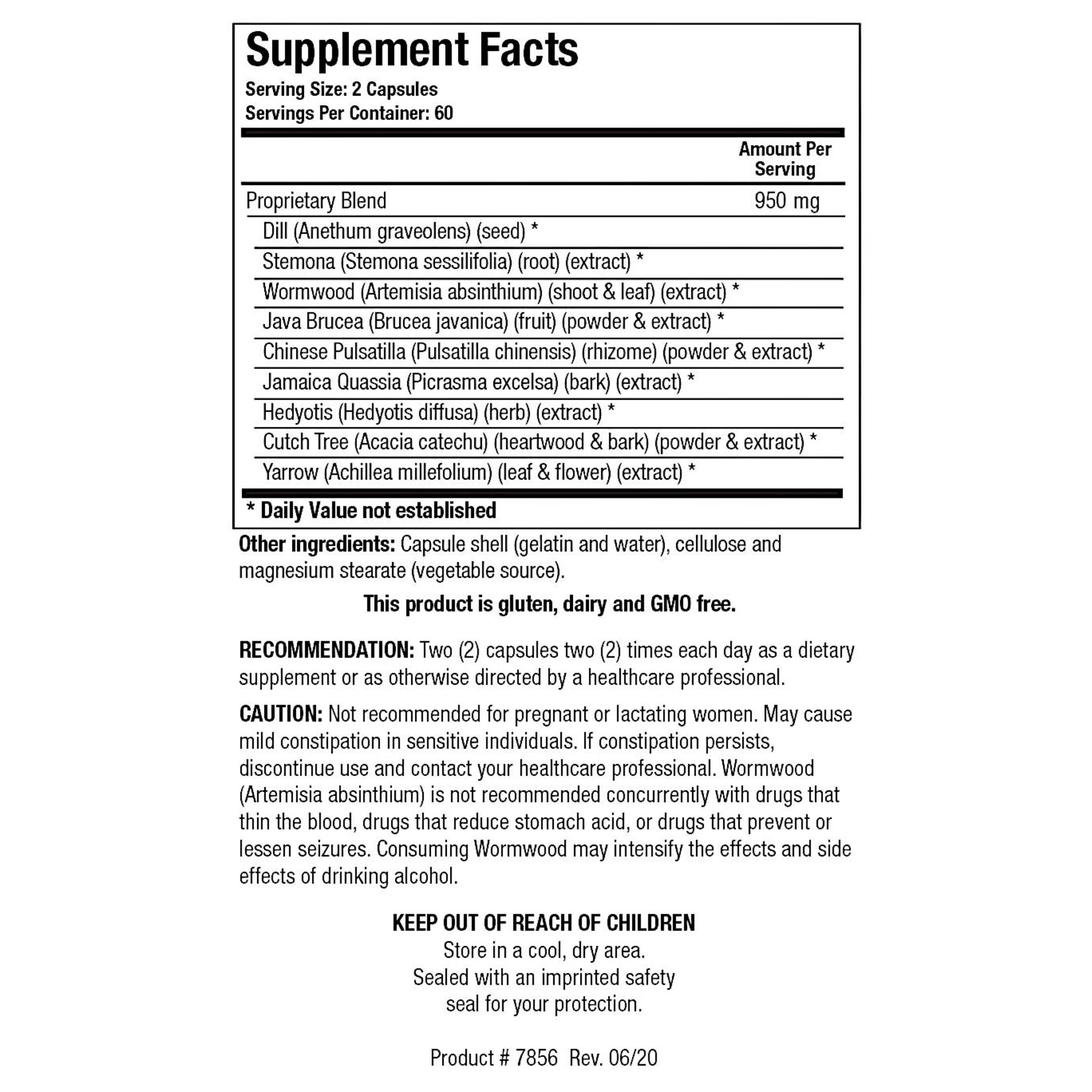 Biotics Research Dysbiocide 120c Biotics Research