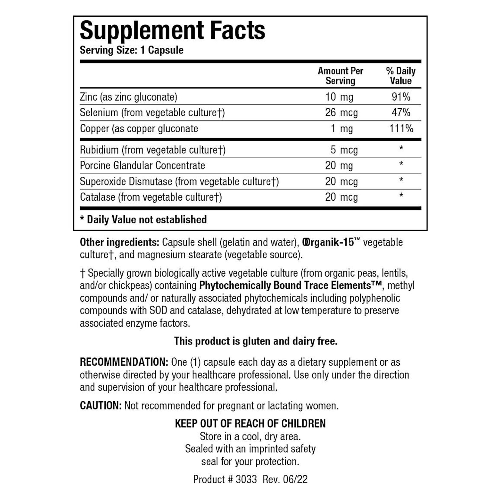 Biotics Research GTA-Forte 90c Biotics Research
