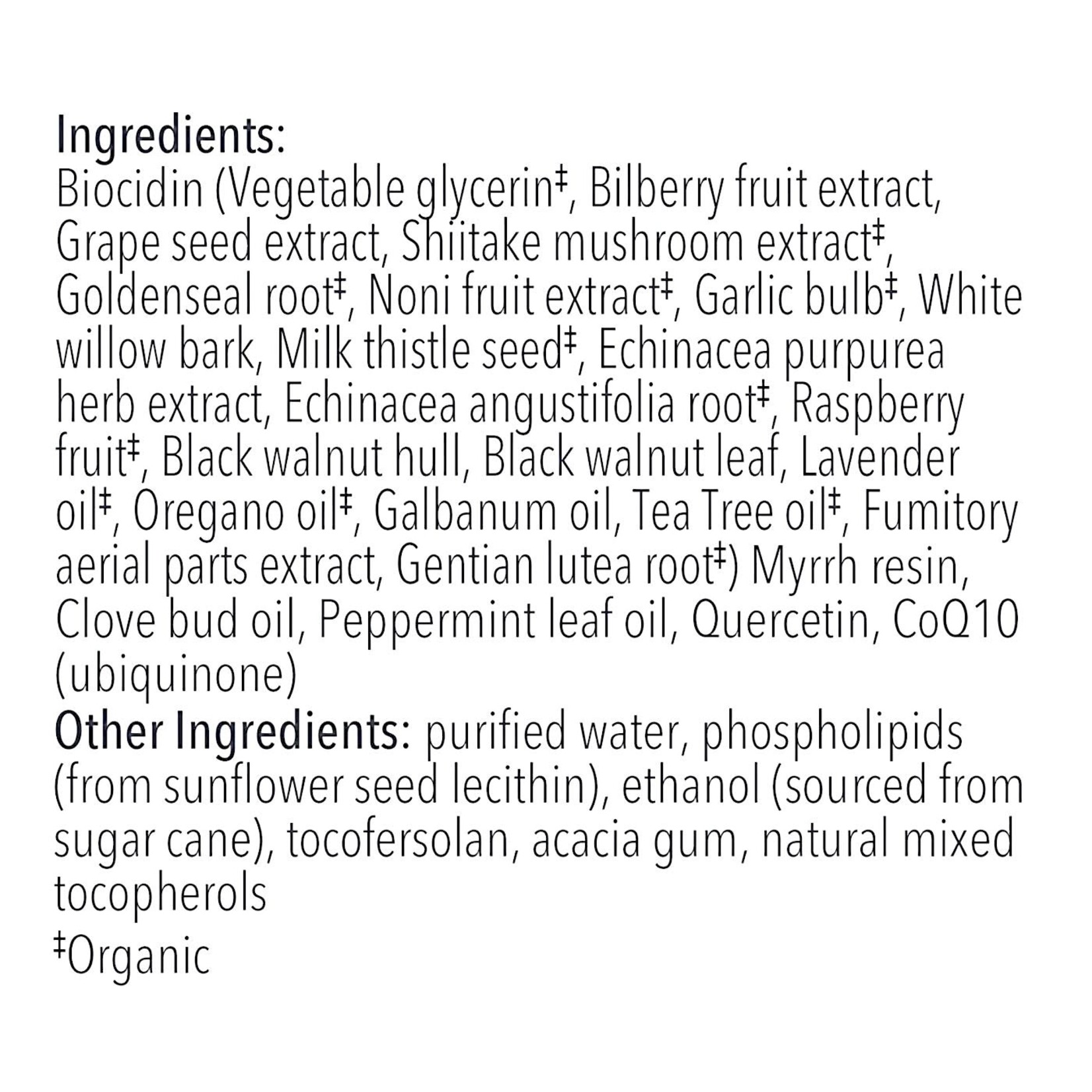 Bio-Botanical Research Dentalcidin LS Liposomal Rinse 1 fl oz Biocidin Botanicals