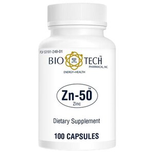 Bio Tech ZN-50 Zinc Gluconate 50mg 100c Bio Tech