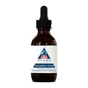 Ayush Herbs Bacopa Plus Drops 2 oz Ayush Herbs