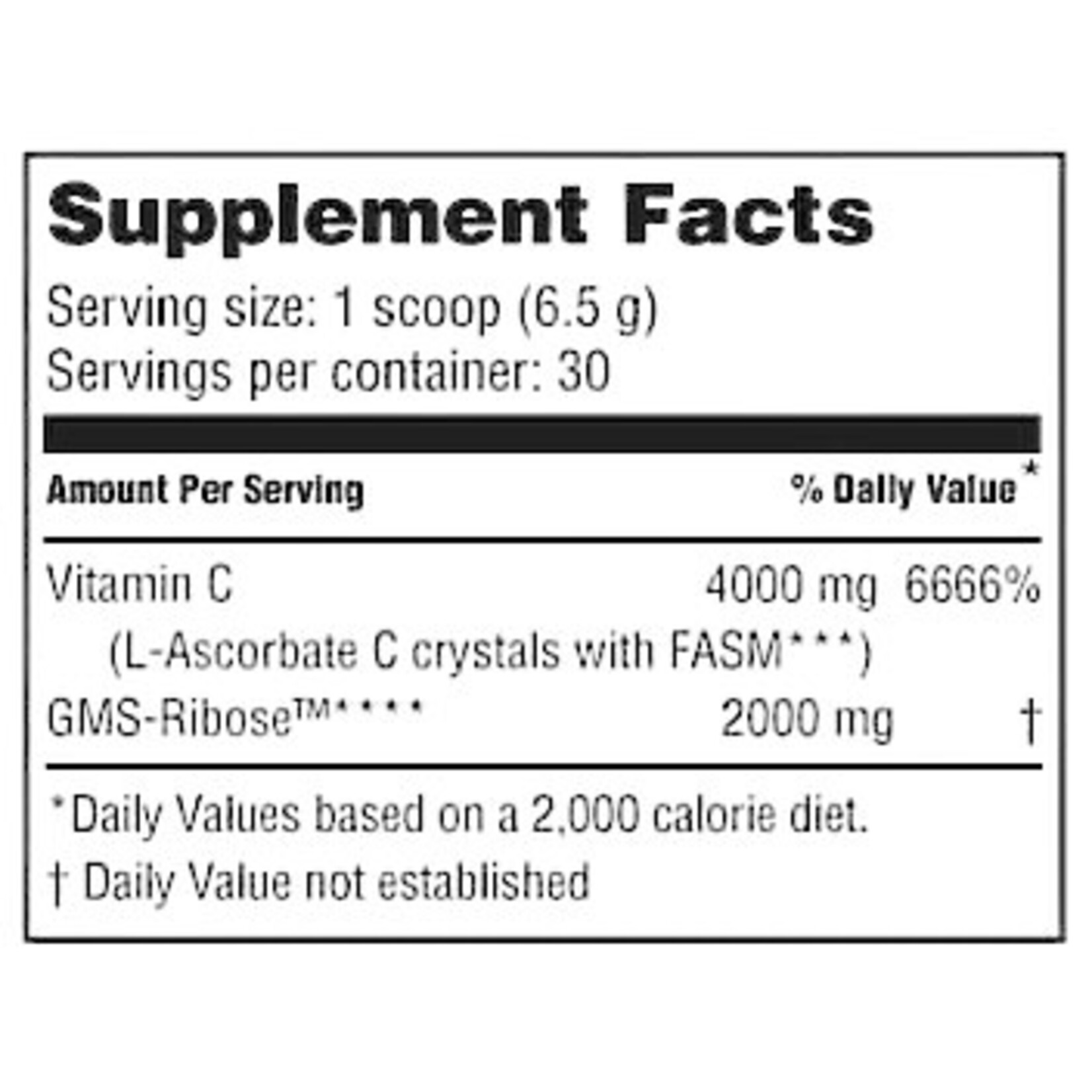 American Nutriceuticals Vitality-C 200g American Nutriceuticals