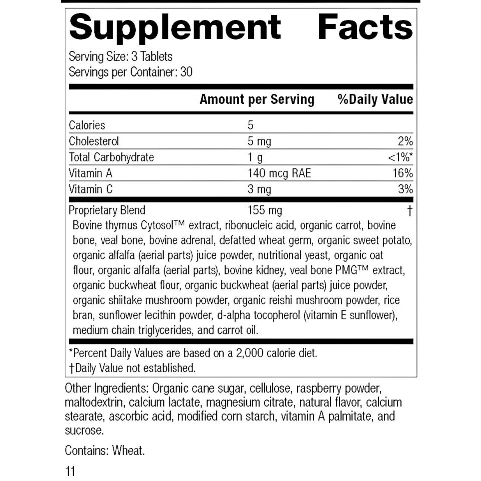 Congaplex Chewable 90t Standard Process