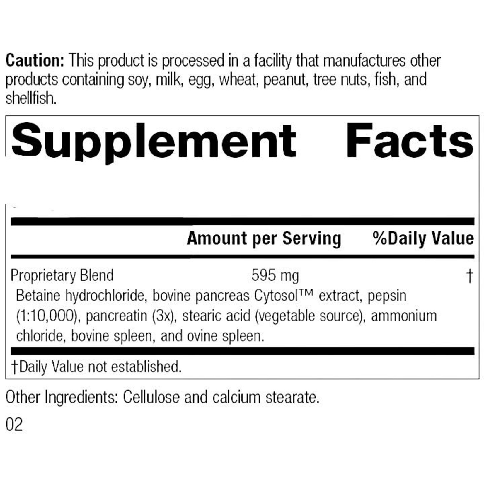 Zypan 330t Standard Process