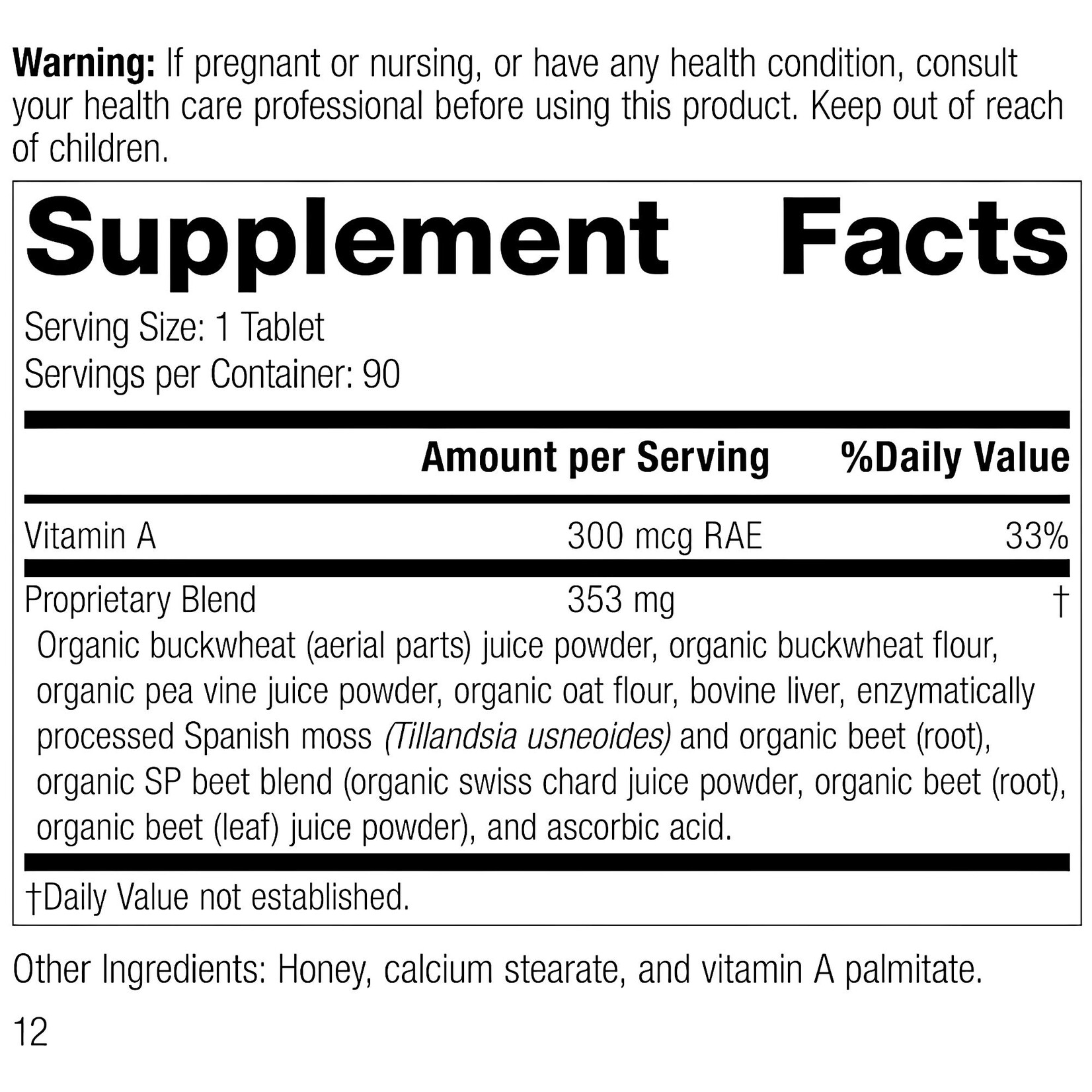 Arginex 90t Standard Process
