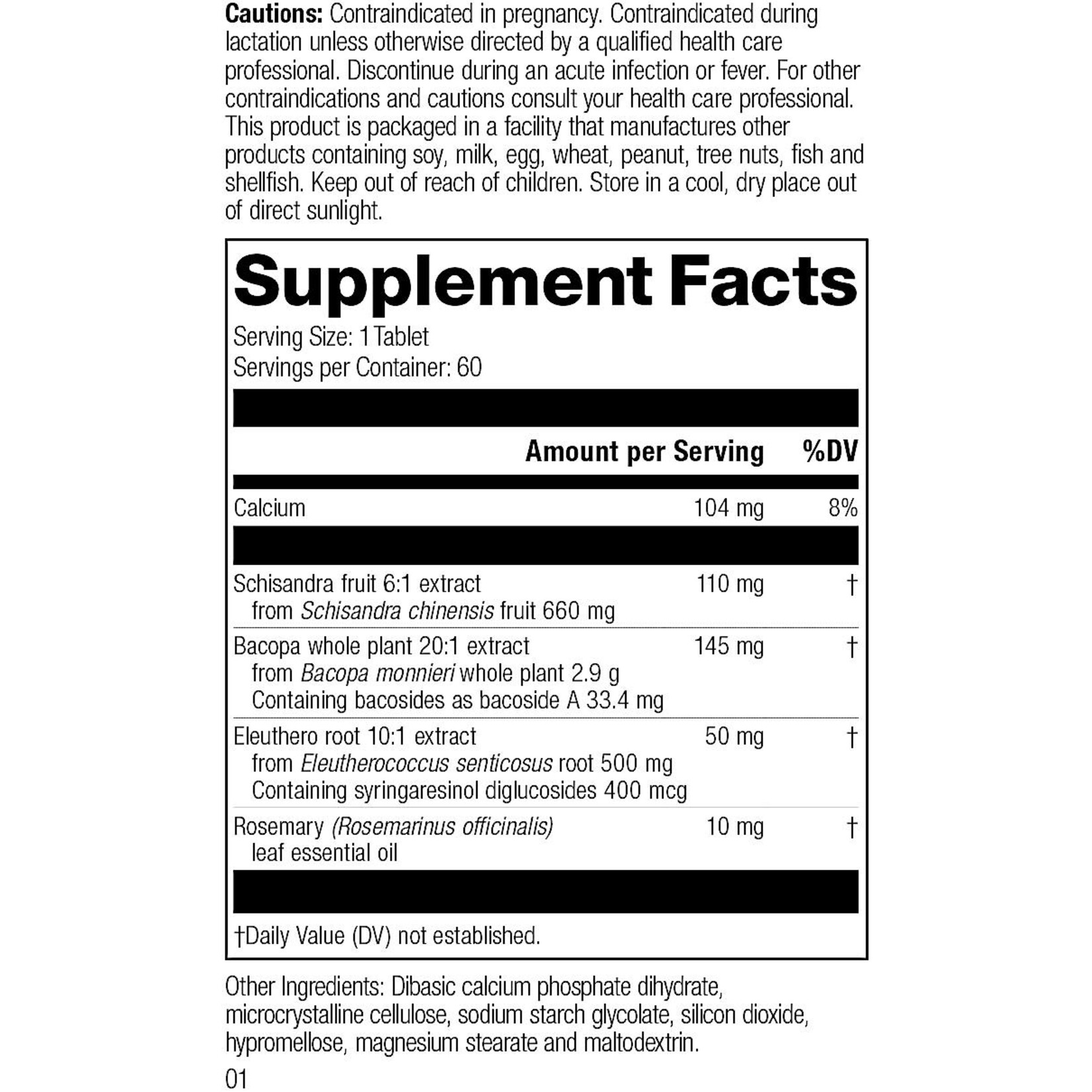 Bacopa Complex 60t Standard Process