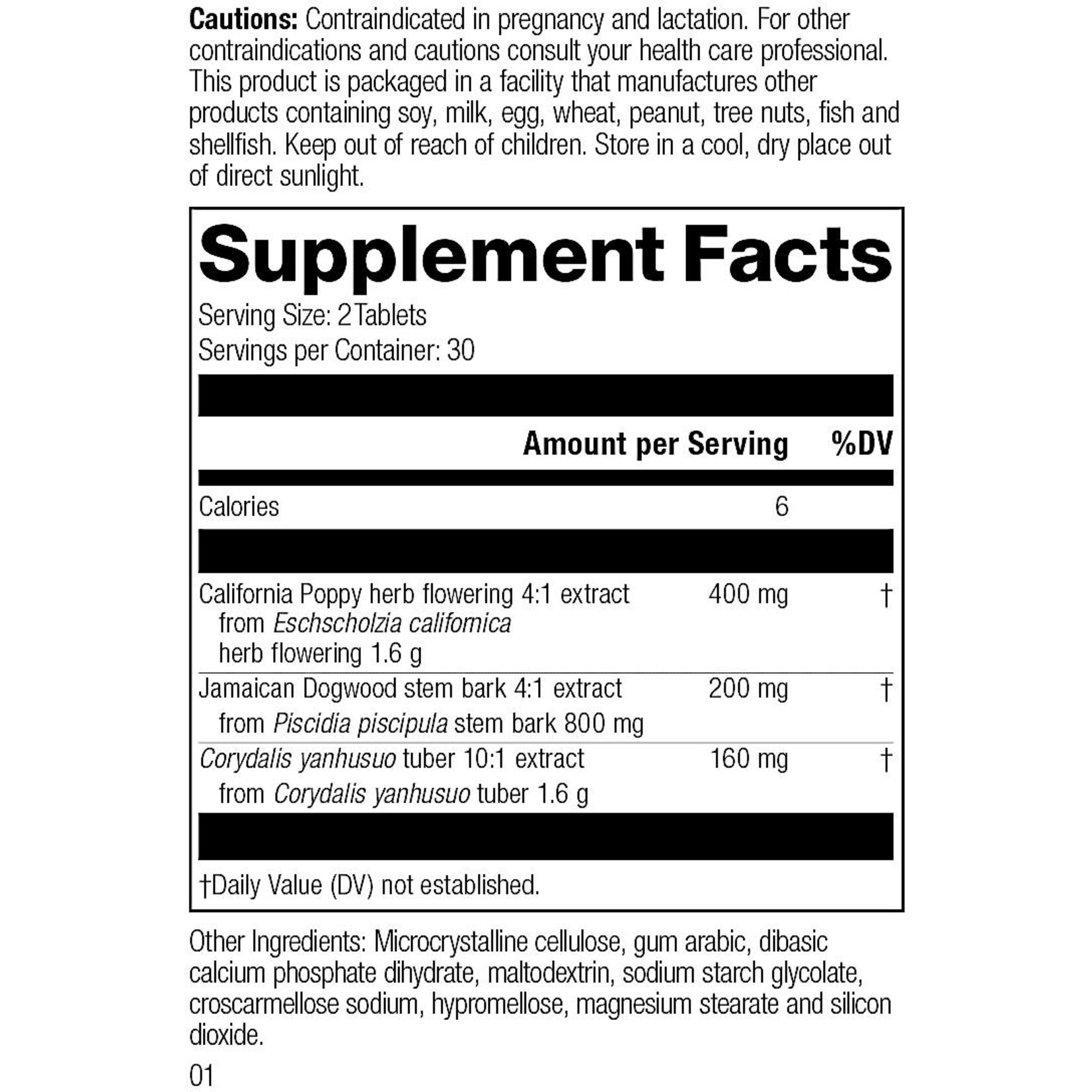 Nervagesic 60t  Standard Process