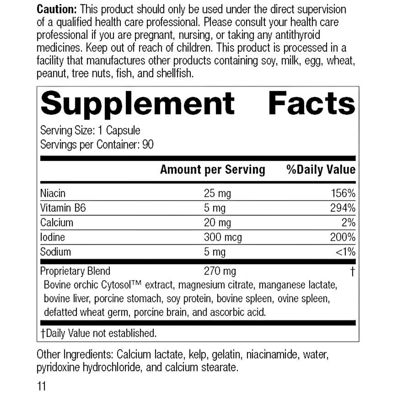 Min-Chex 90c Standard Process