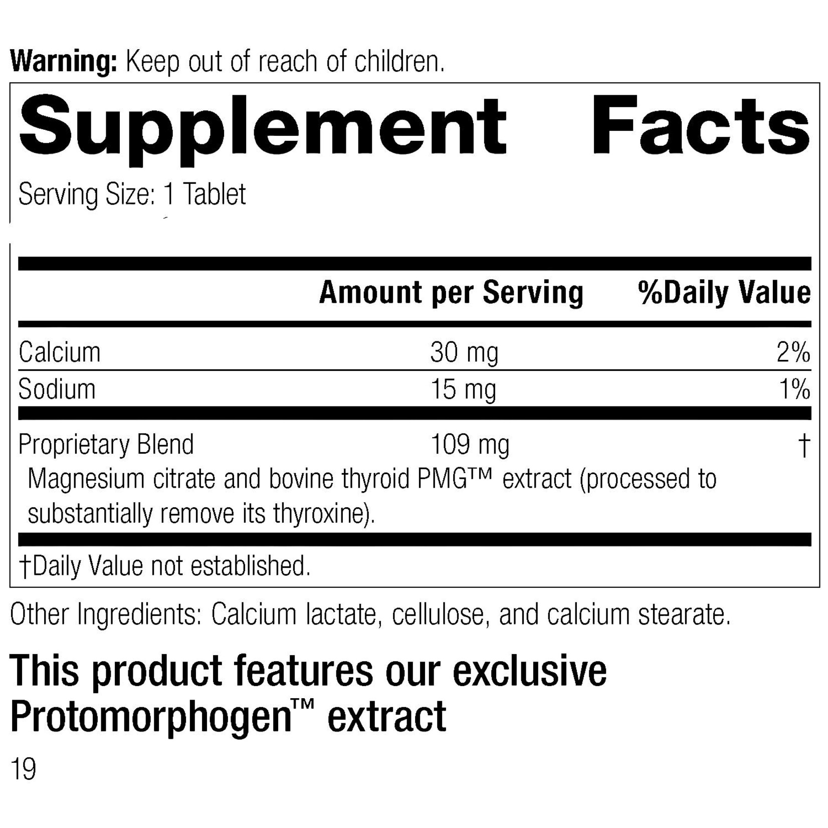 Thytrophin PMG 360t Standard Process