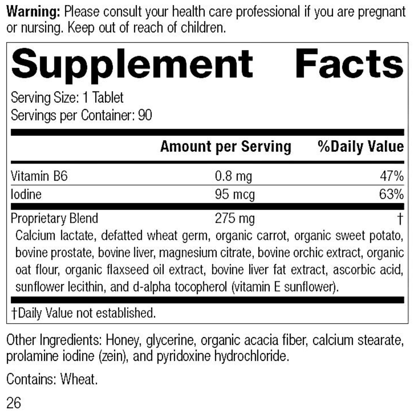 Cataplex F 90t *new size* Standard Process