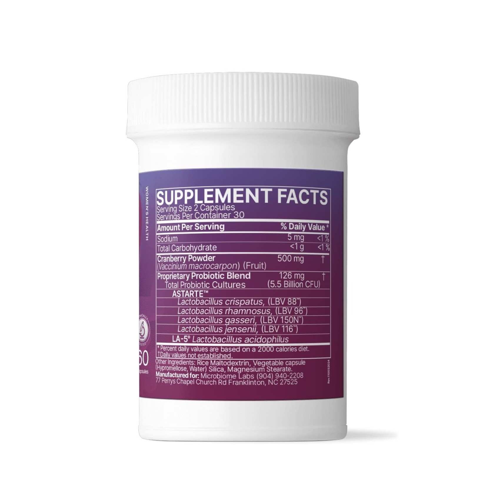 Microbiome Labs Vaginal Balance 60c Microbiome Labs