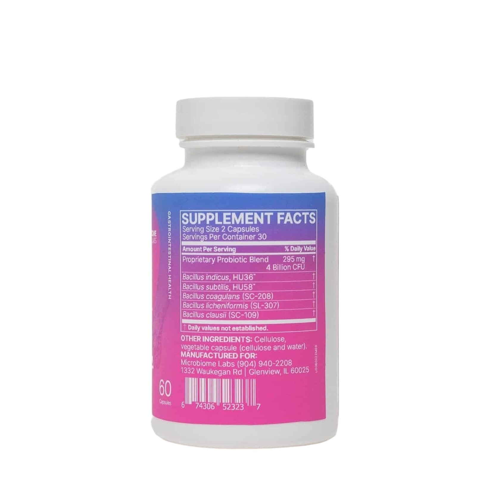 Microbiome Labs MegaSporeBiotic 60c Microbiome Labs