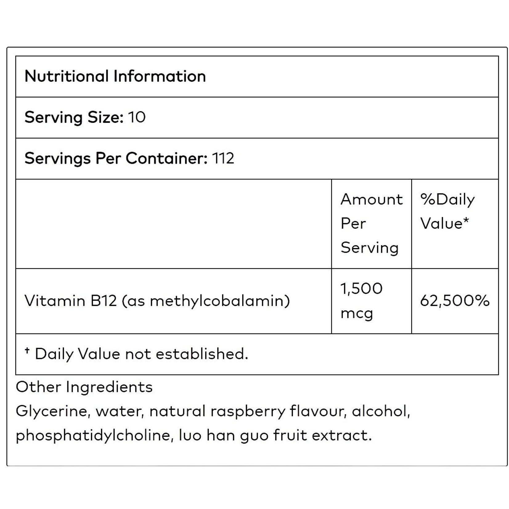 Apex Energetics Super B12 K128 1oz Apex Energetics
