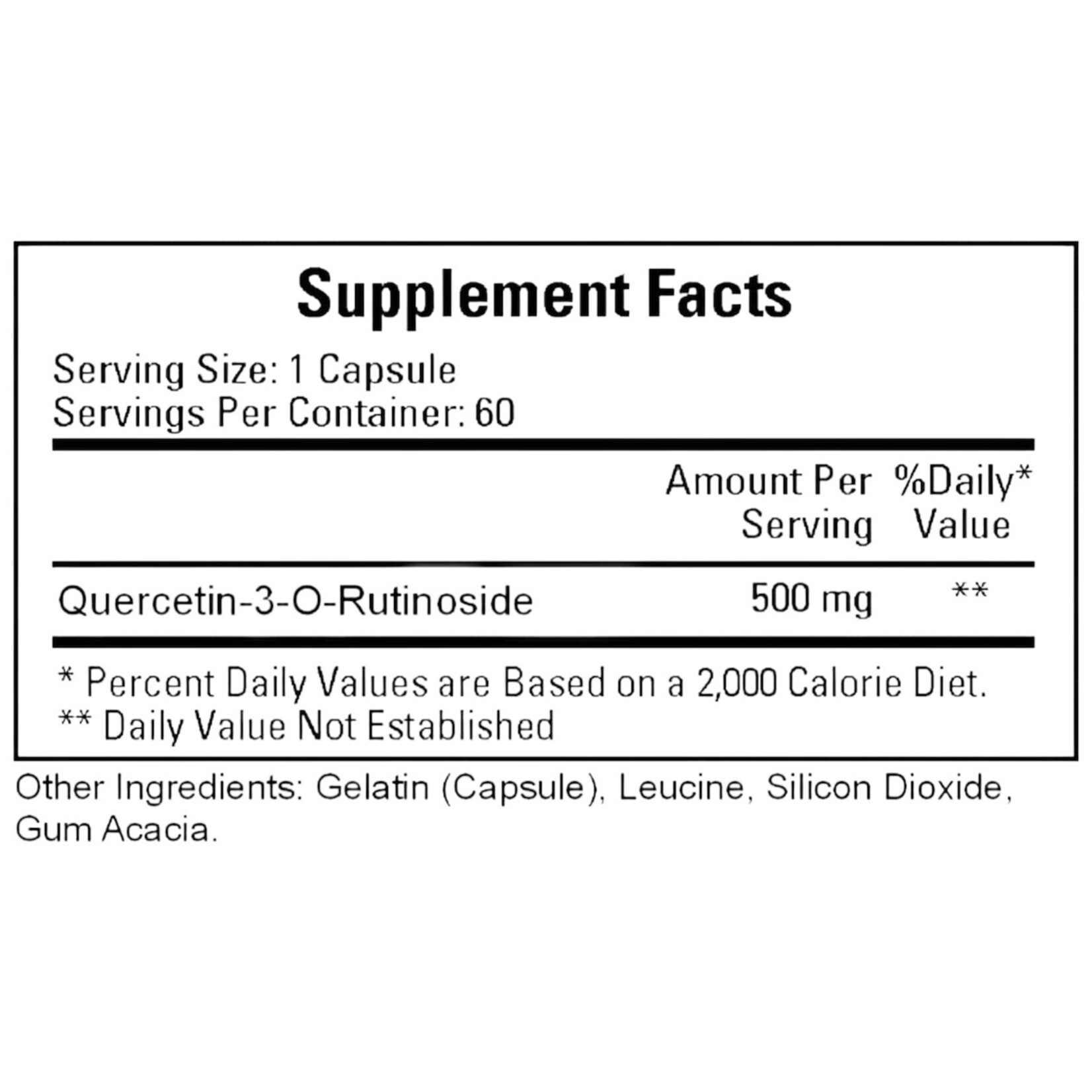 Cardiovascular Research (Ecological Formulas) Betarutin 500mg 60c Cardiovascular Research *backorder