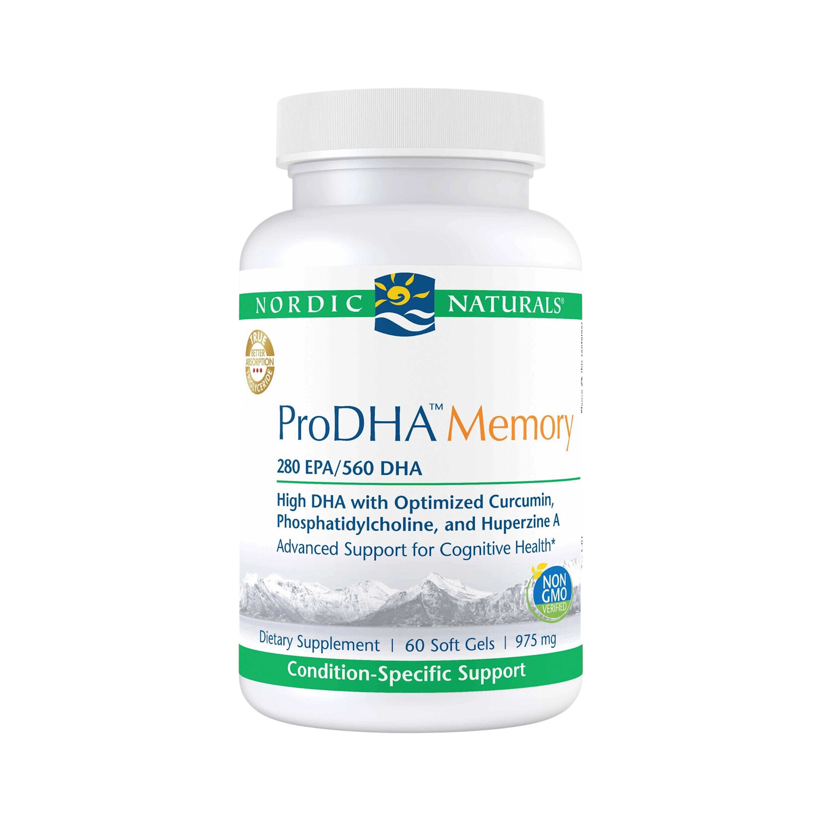 Nordic Naturals ProDHA Memory 60 softgels Nordic Naturals