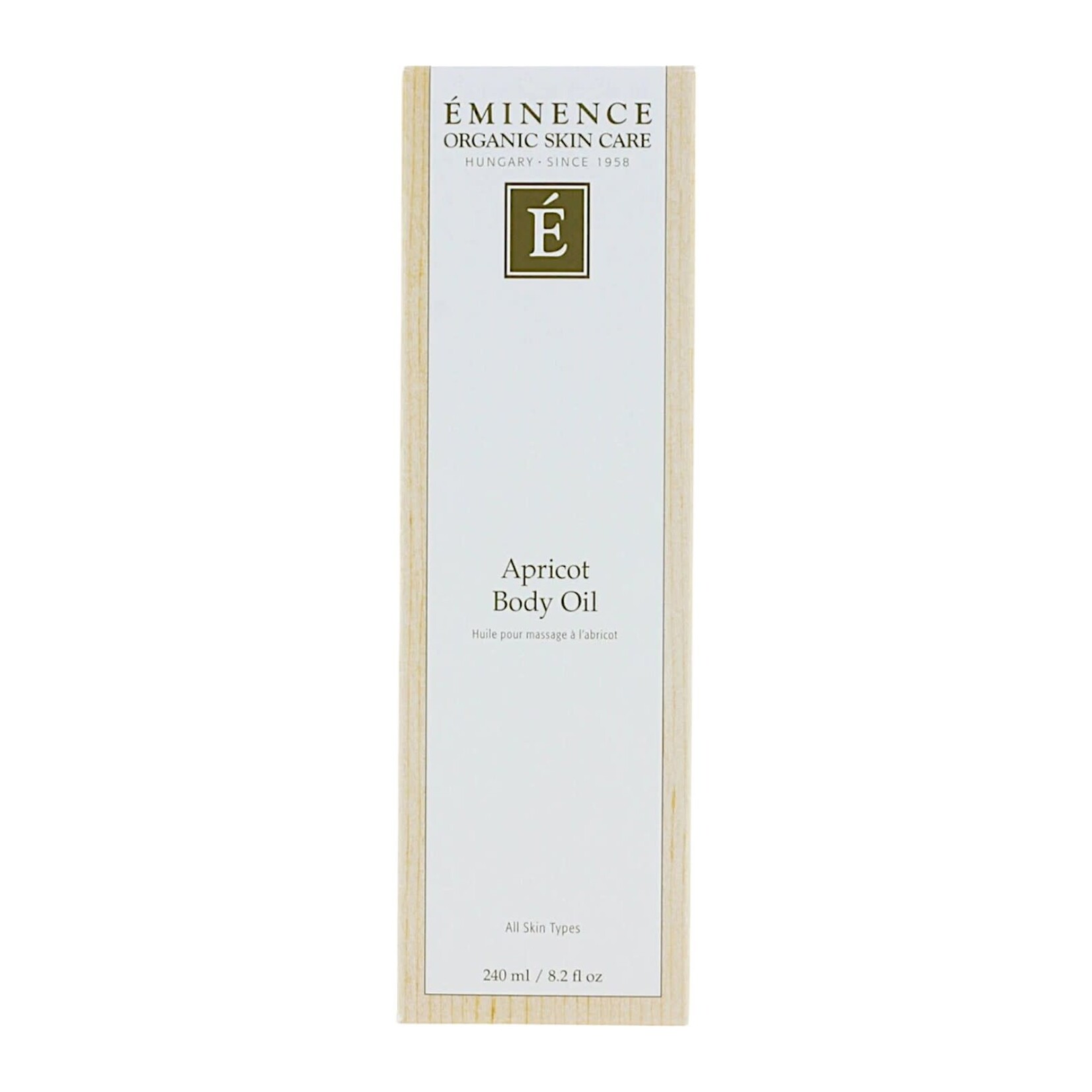 Eminence Apricot Body Oil 8.2oz Eminence