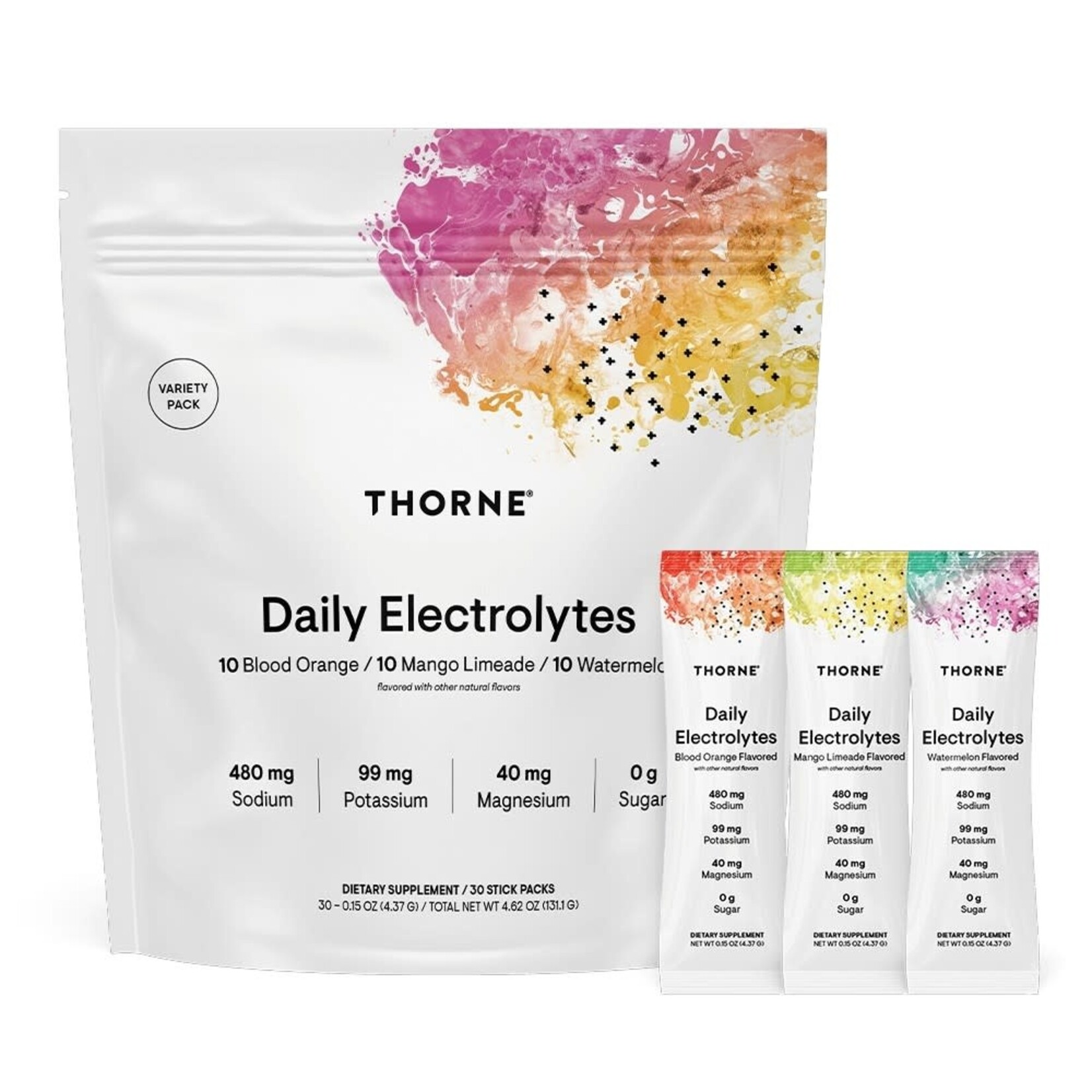 Thorne Research Daily Electrolytes Variety Pack 30ct Thorne