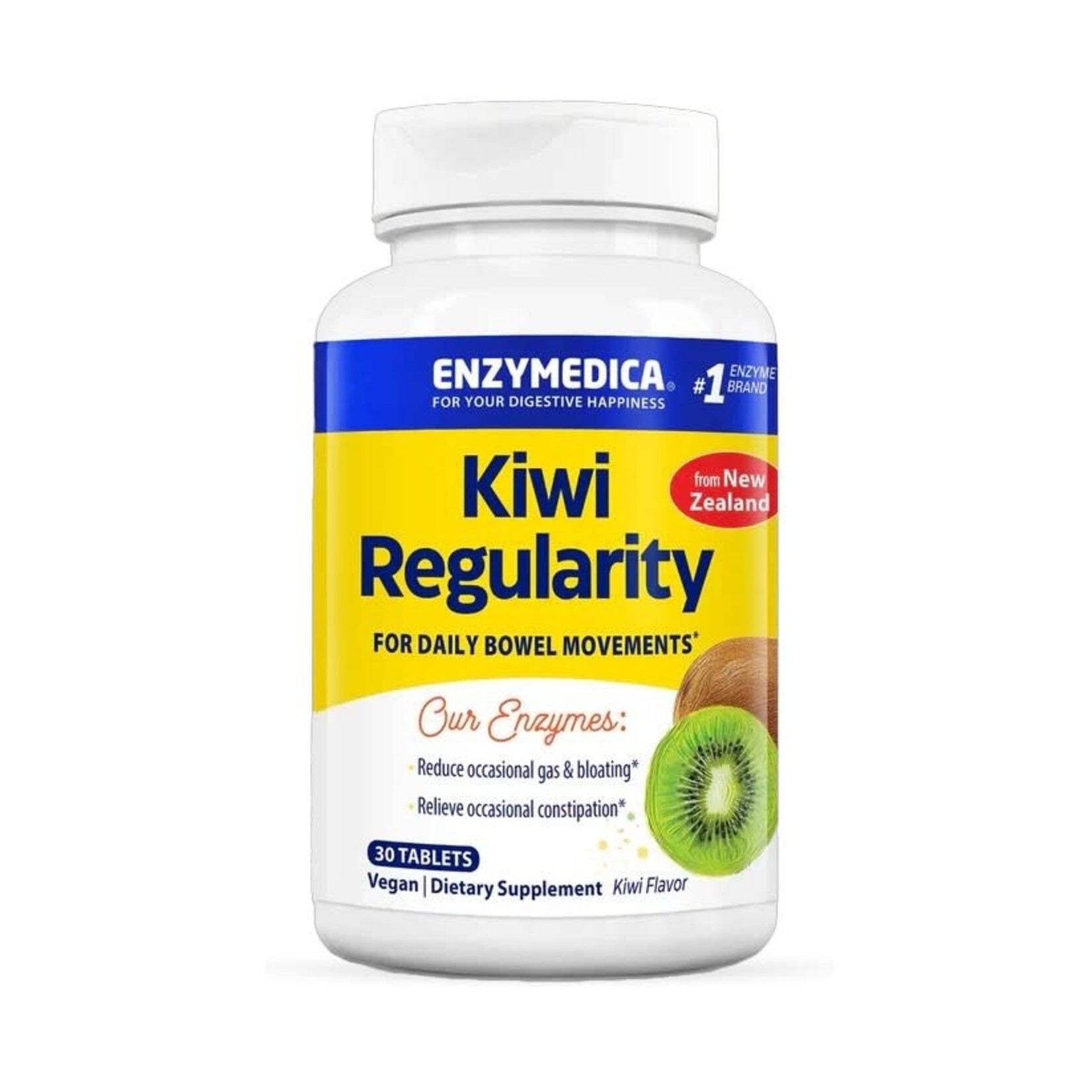 Enzymedica Kiwi Regularity Chewables 30c Enzymedica