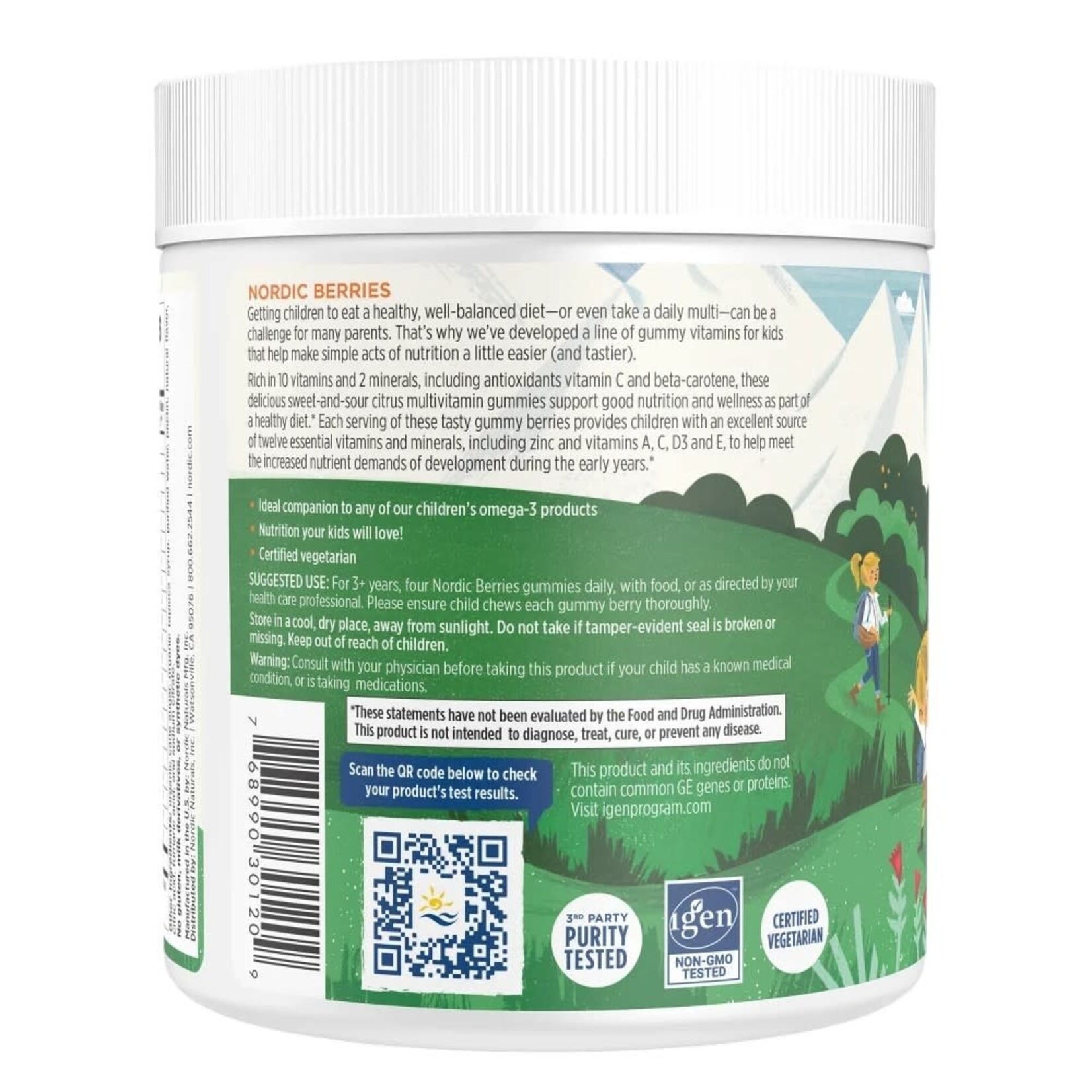 Nordic Naturals Nordic Berries 120c Nordic Naturals