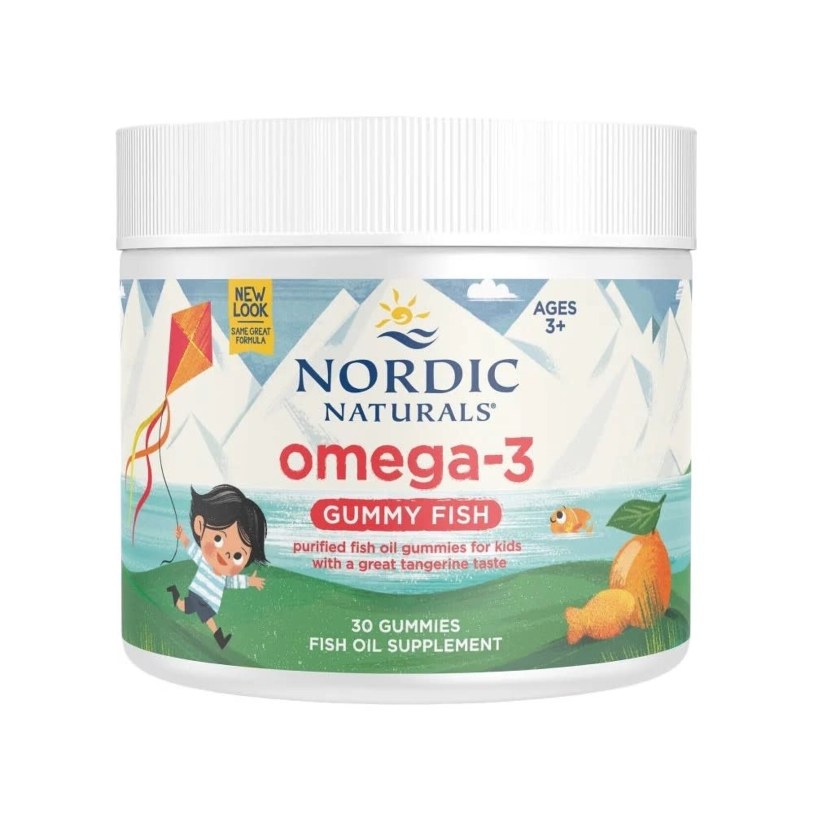 Nordic Naturals Nordic Omega-3 Gummy Fish 30 gummies Nordic Naturals