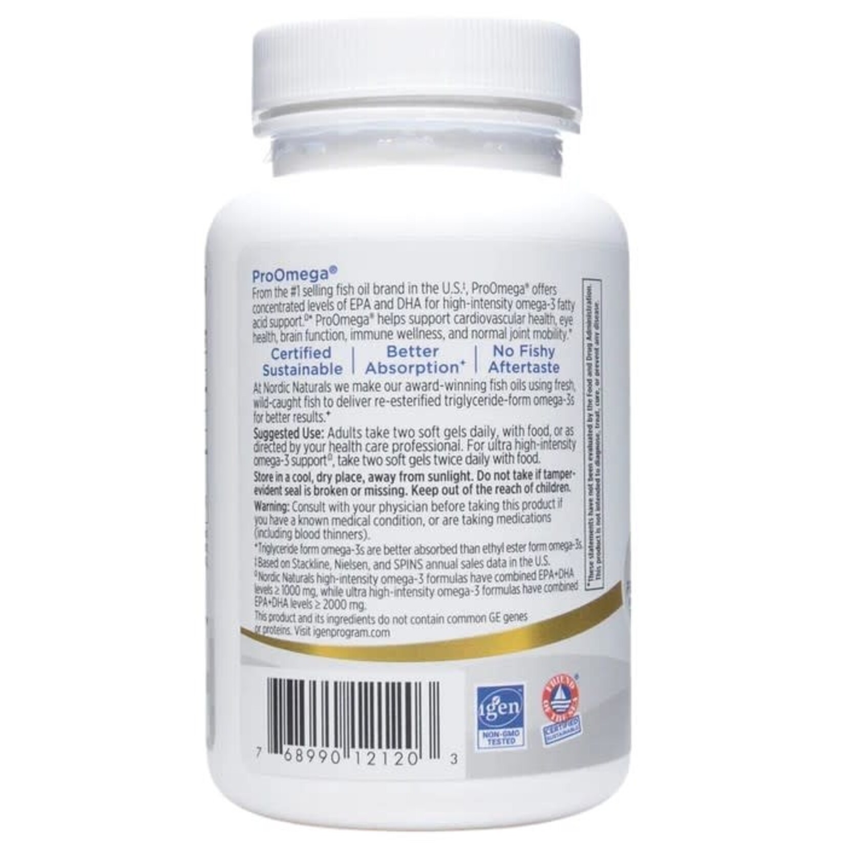 Nordic Naturals Pro Omega 650mg EPA/450mg DHA 180ct Nordic Naturals